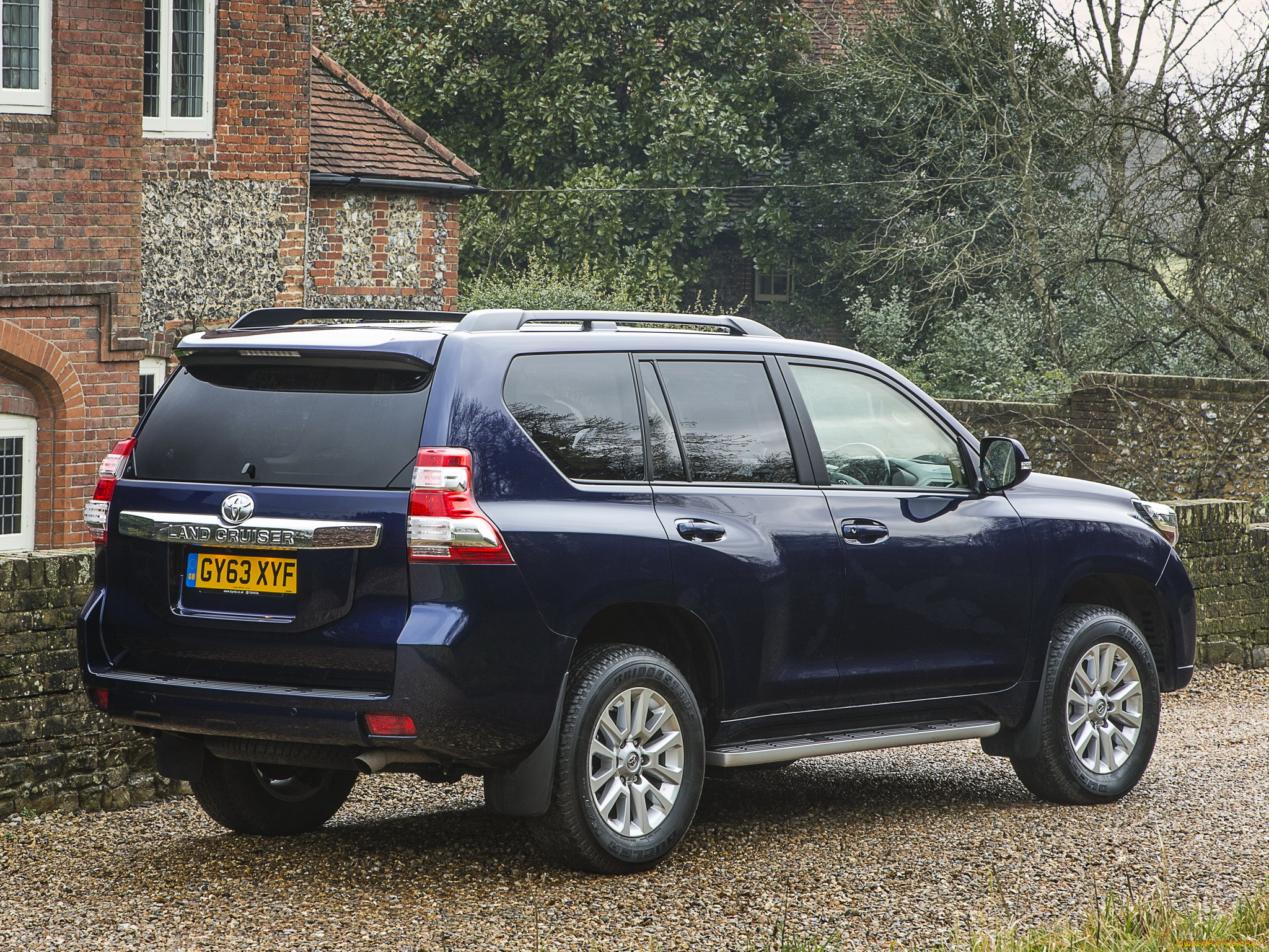 автомобили, toyota, 150, uk-spec, cruiser, land, синий, 2014