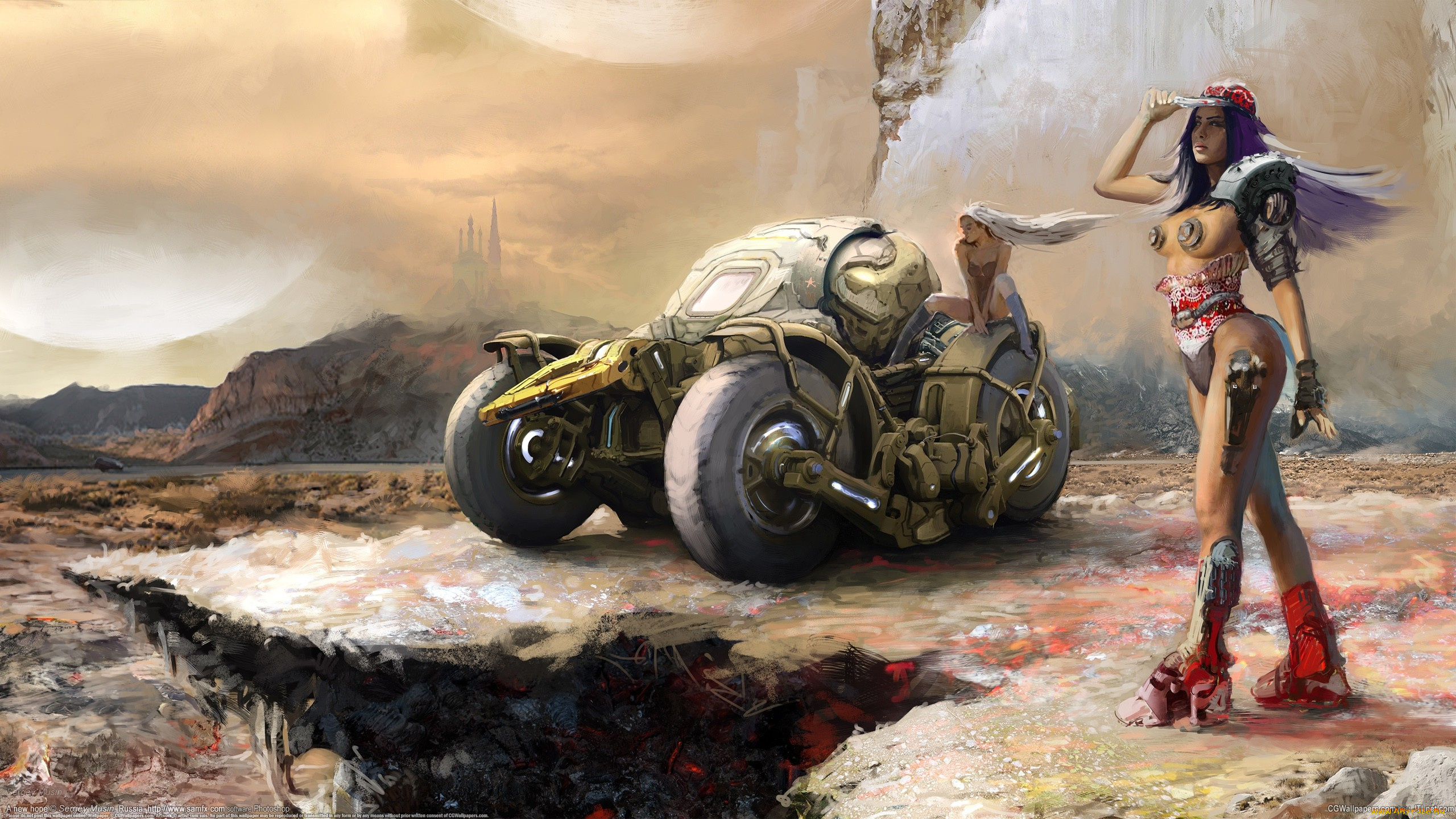 sergey, musin, фэнтези, роботы, , киборги, , механизмы, sergey, musin, девушки, киборг, транспорт