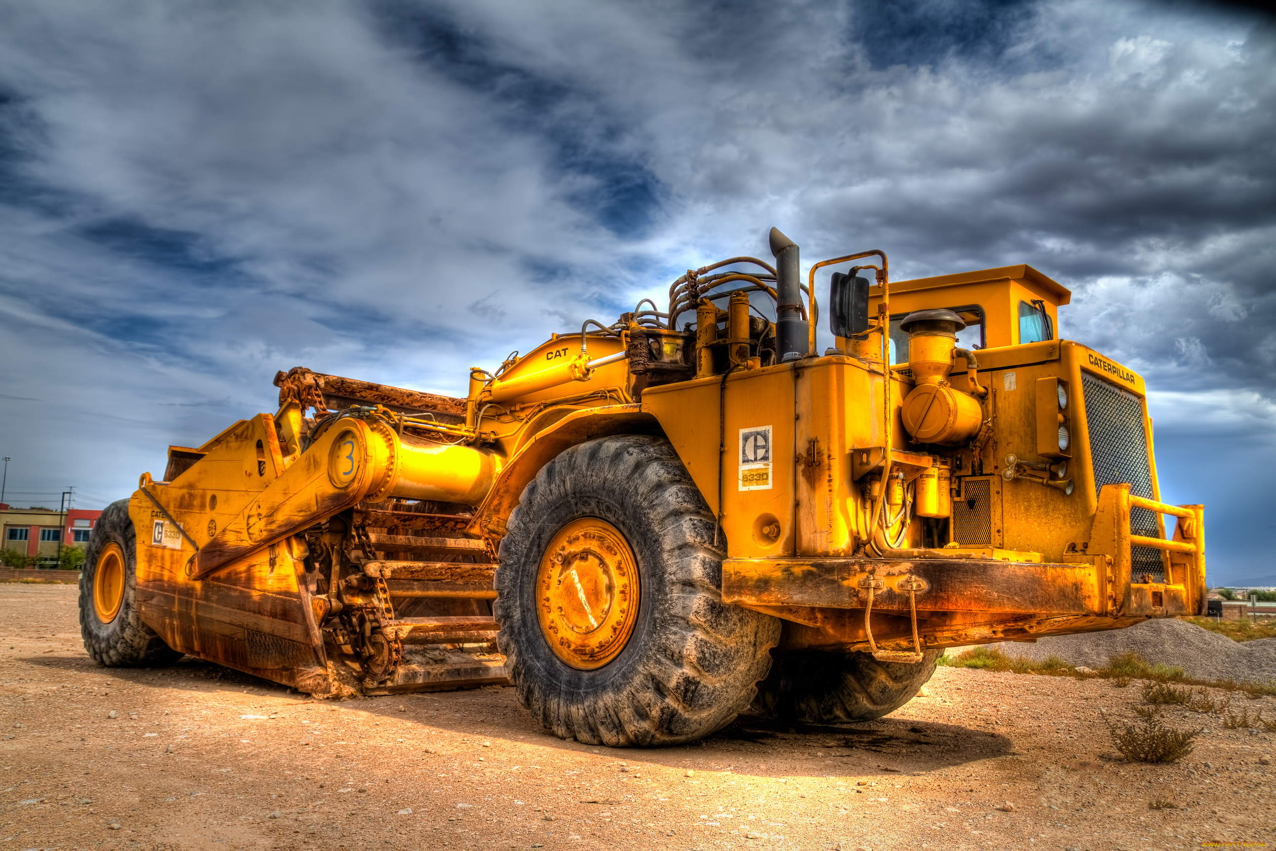 техника, строительная, техника, дорожный, агрегат, колеса