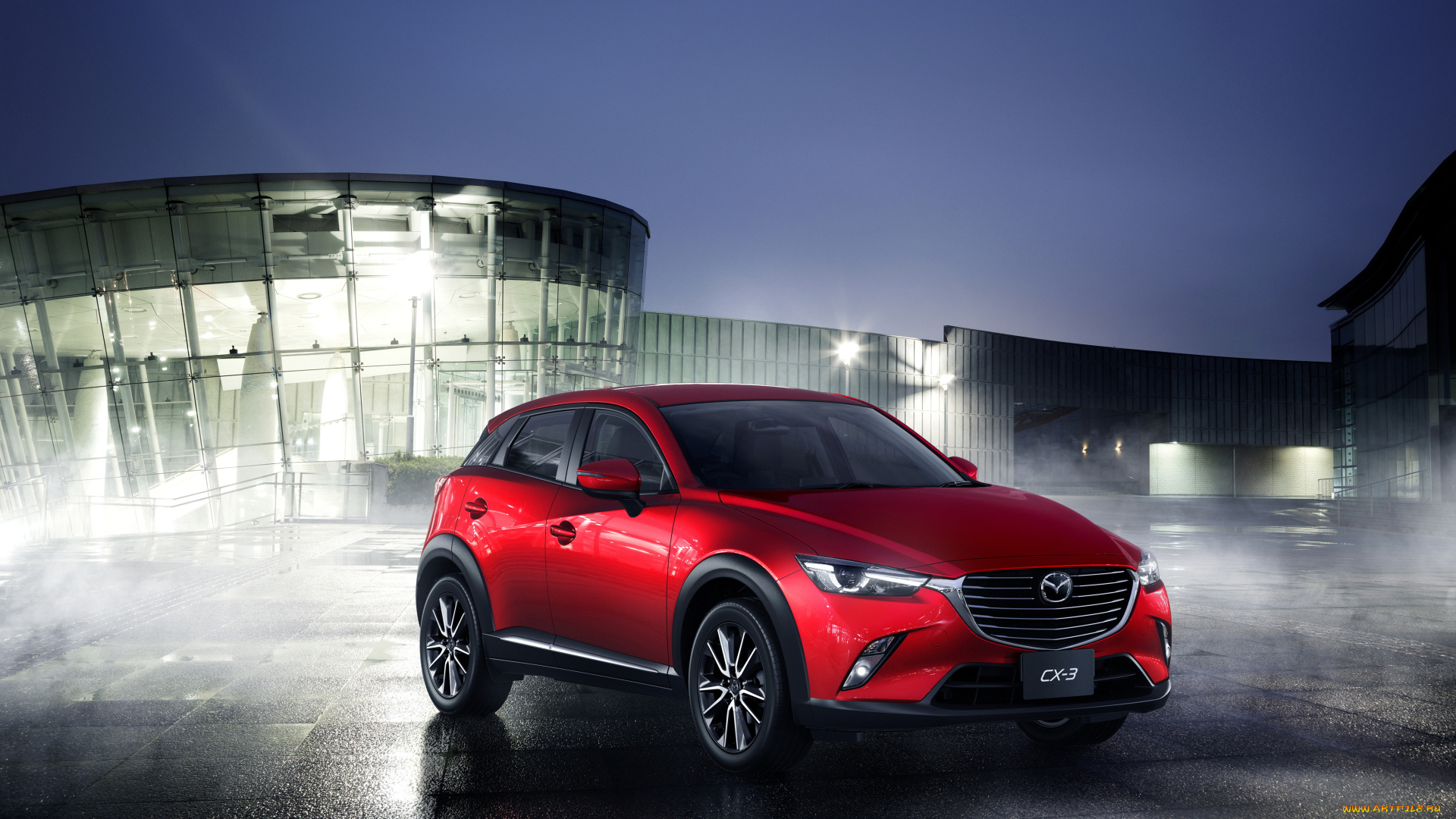 2015, mazda, cx-3, автомобили, mazda, металлик, красный