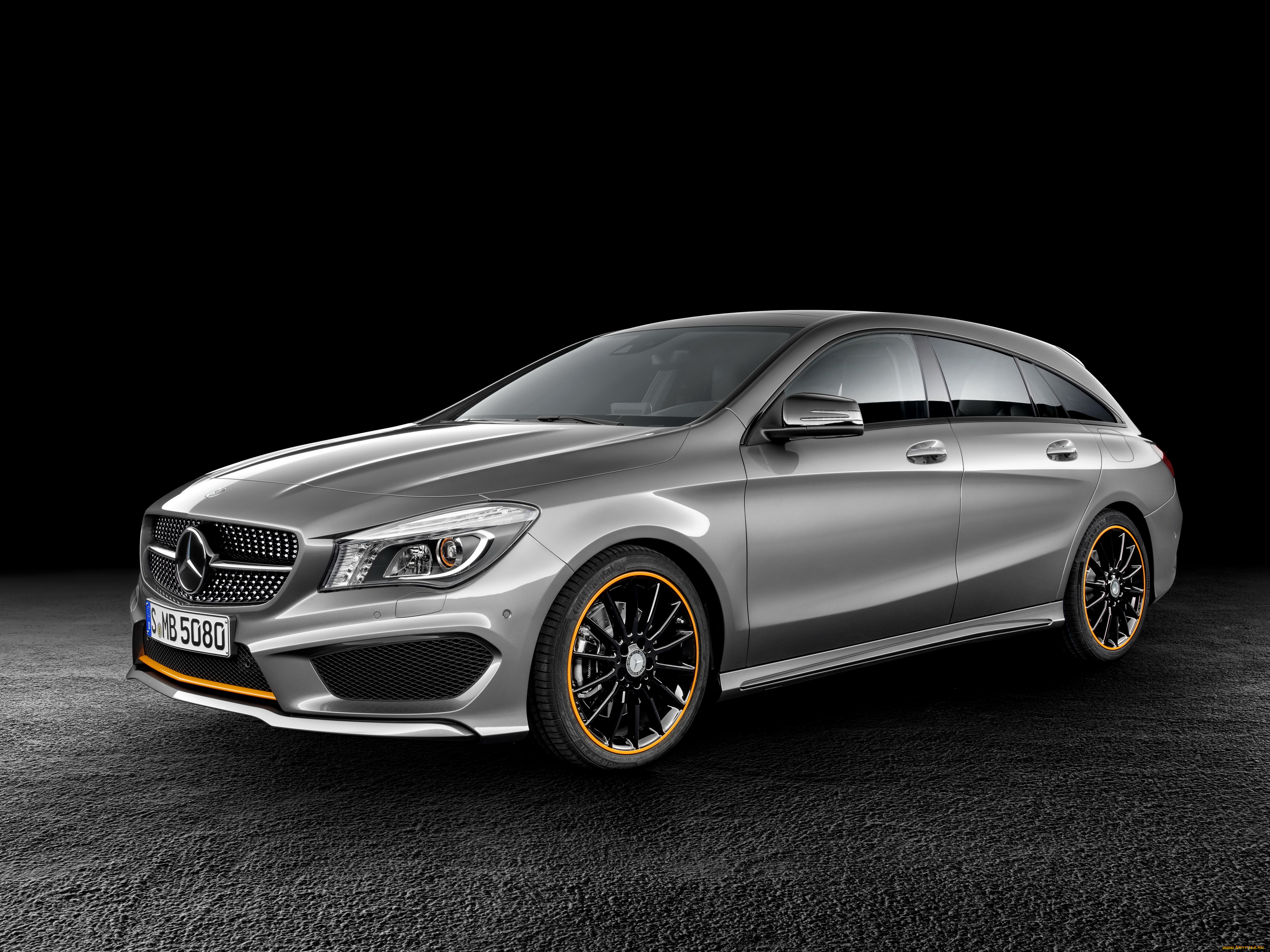 2014, mercedes-benz, cla, 250, 4matic, shooting, brake, автомобили, mercedes-benz, тюнинг, серый, poseidon