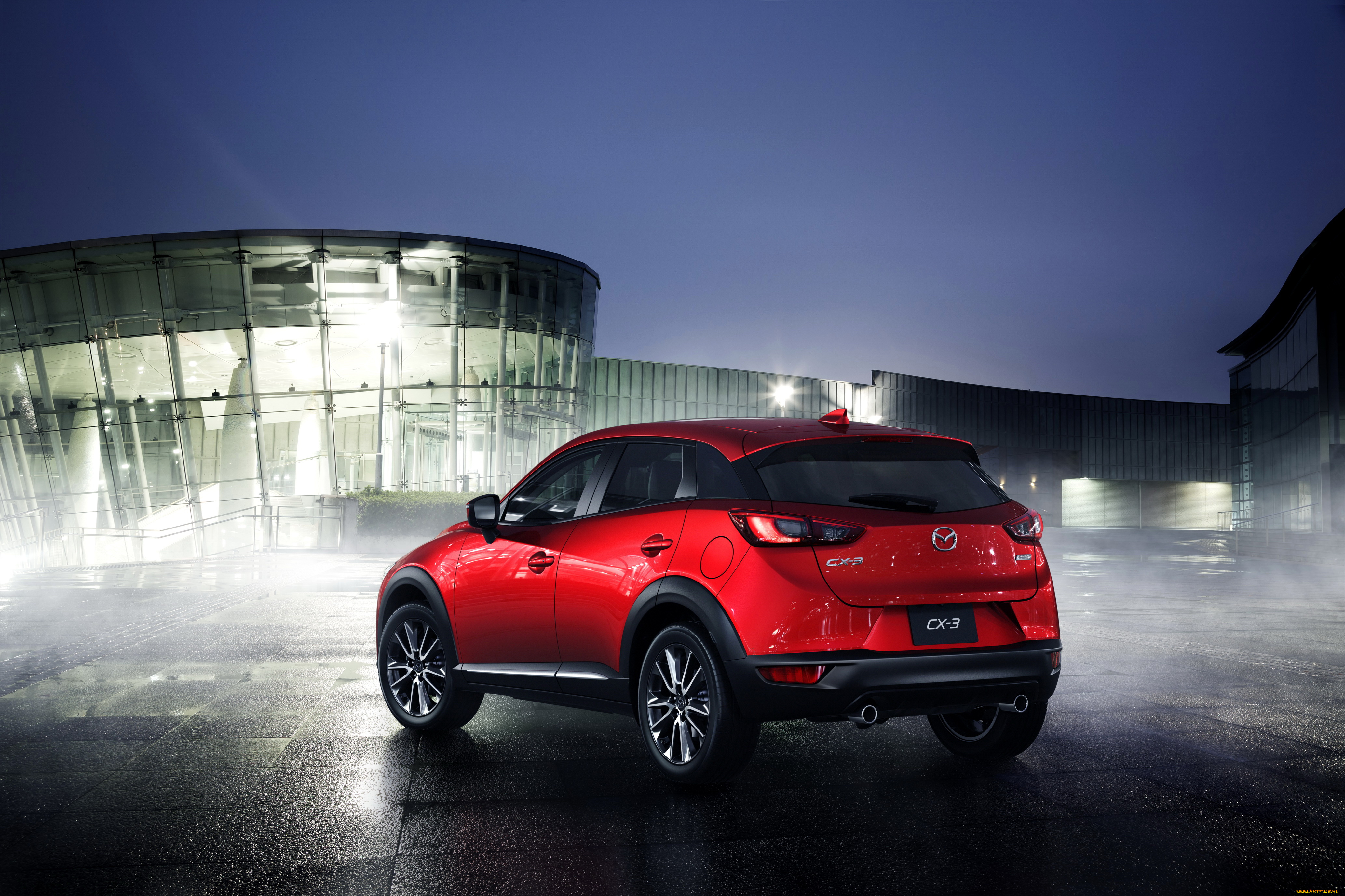 2015, mazda, cx-3, автомобили, mazda, металлик, красный