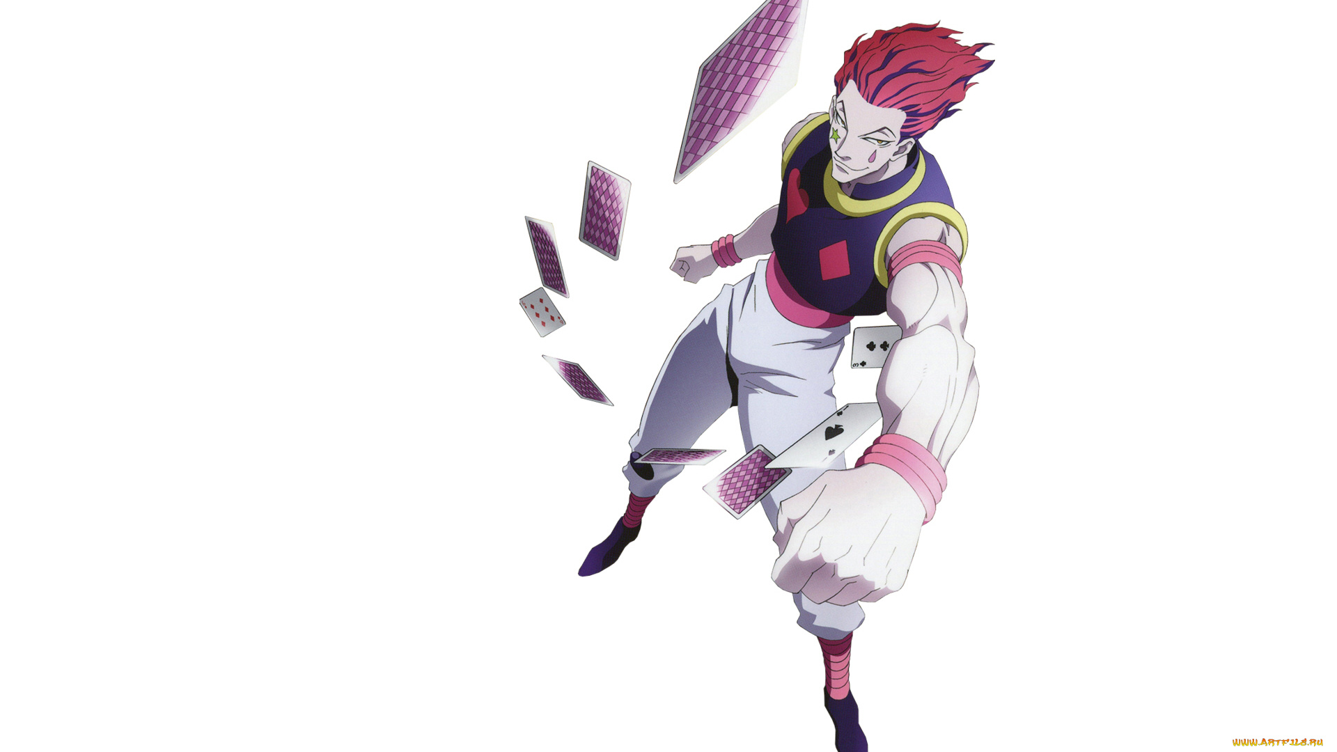 аниме, hunter, x, hunter, хисока