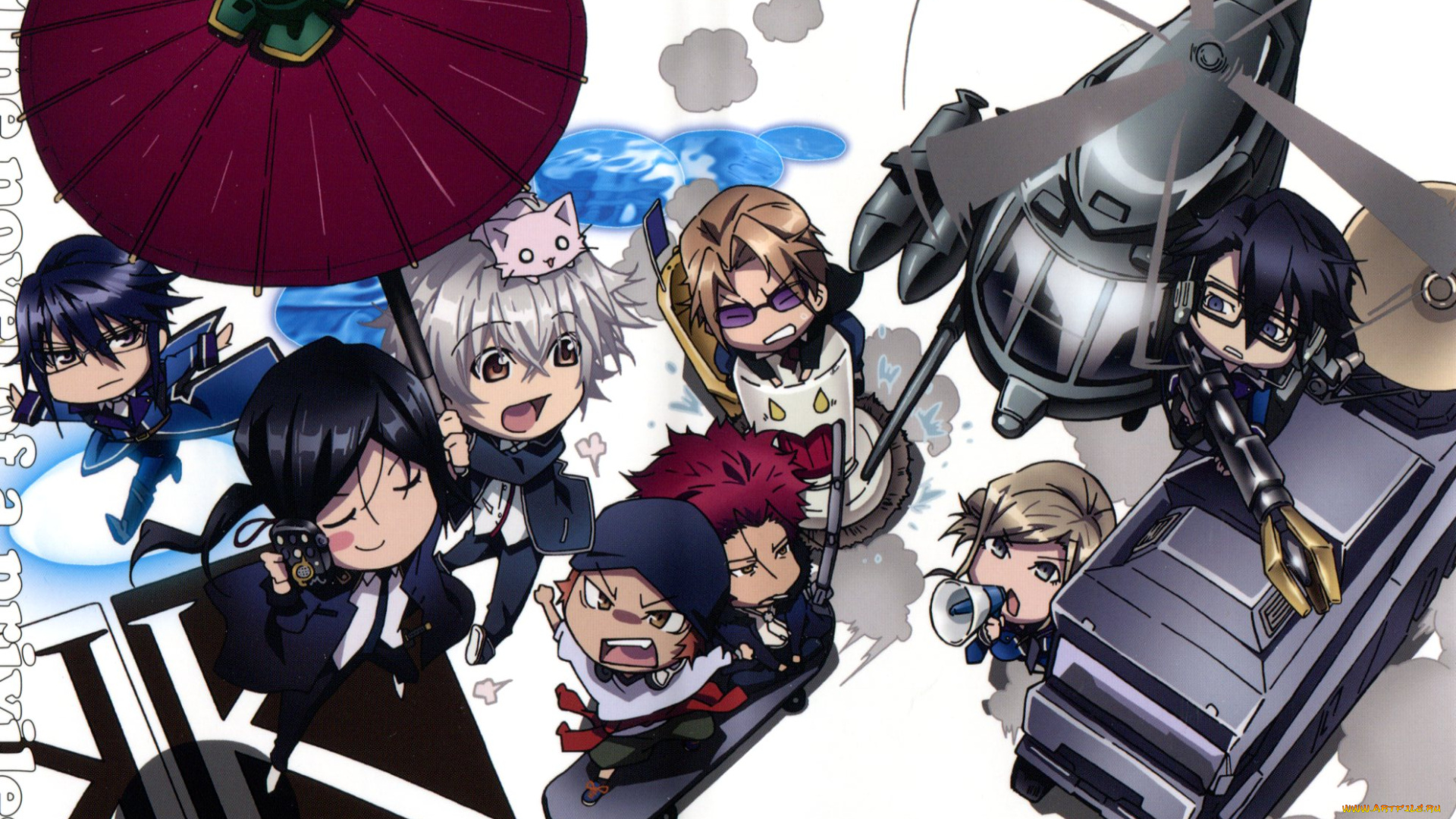 аниме, k, project, парни, проект, кей