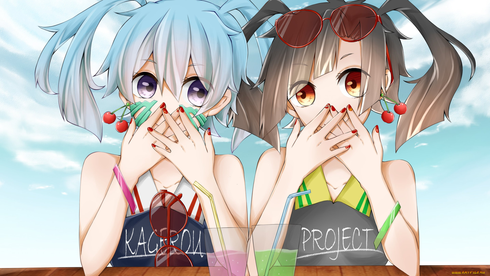 аниме, kagerou, project, kagerou, project