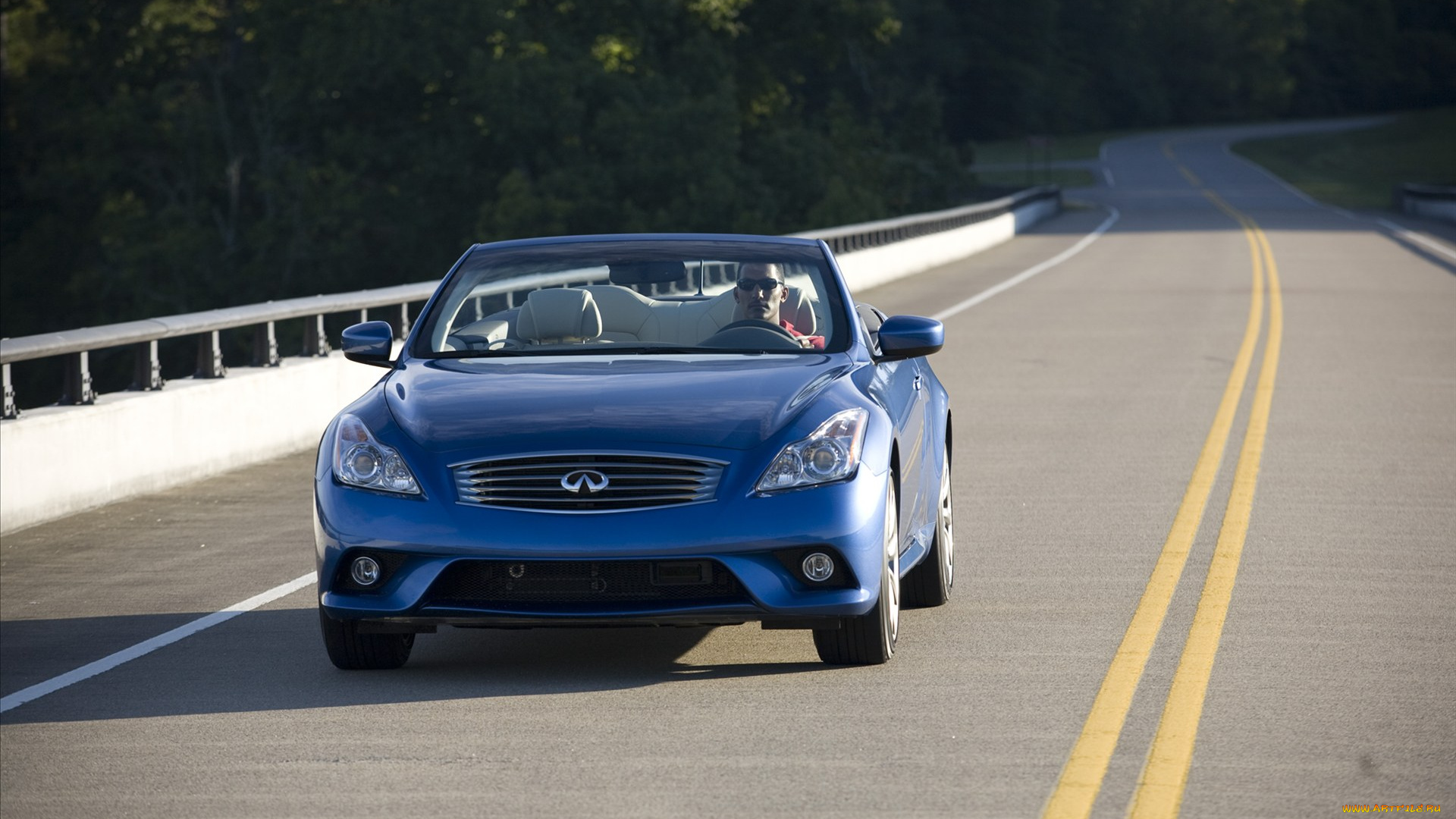 автомобили, infiniti, g37, кабриолет, трасса, дорога, инфинити, водитель, convertible, шоссе