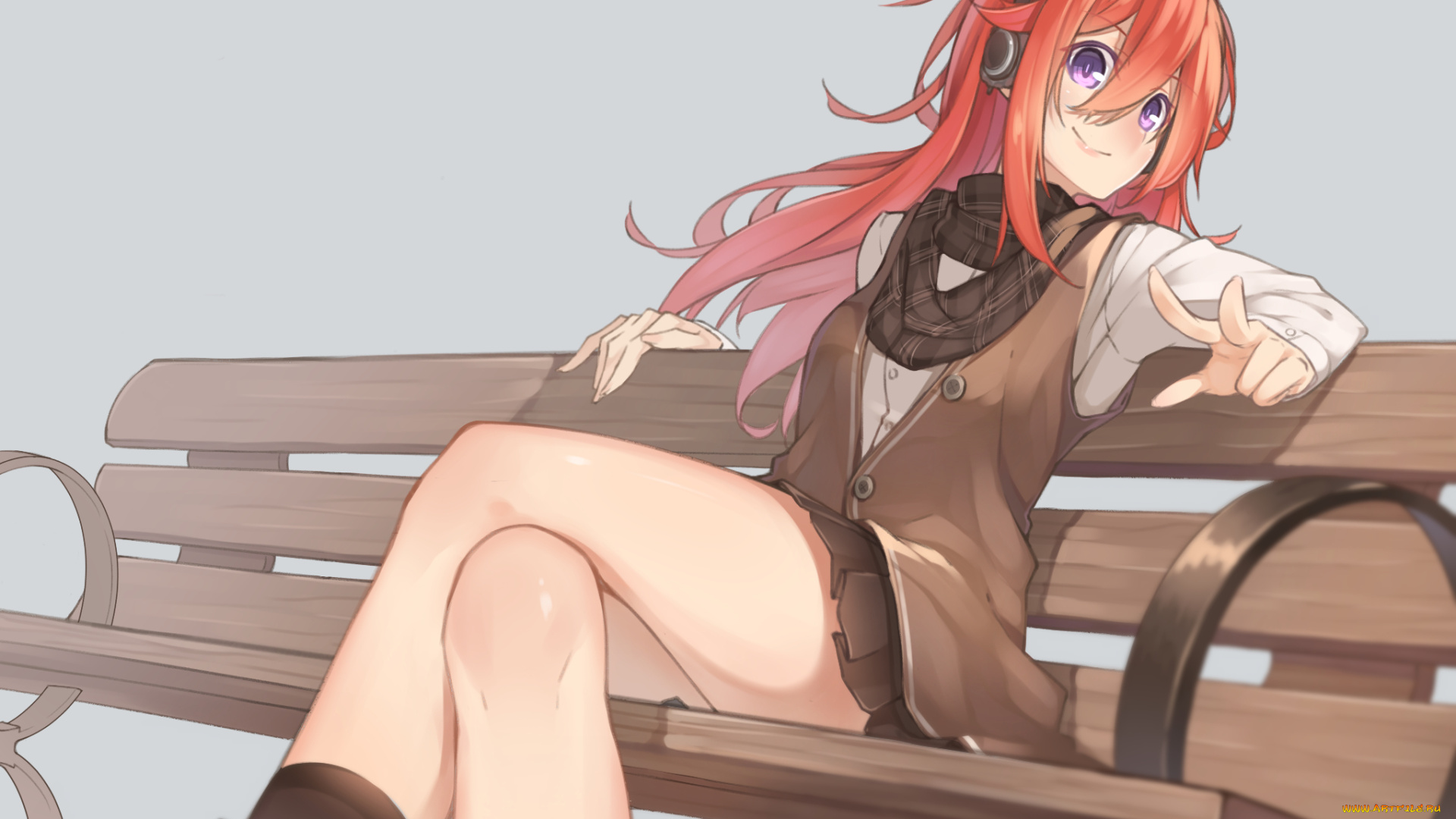 автор, , , zz, , zz199595, аниме, музыка, девушка, арт