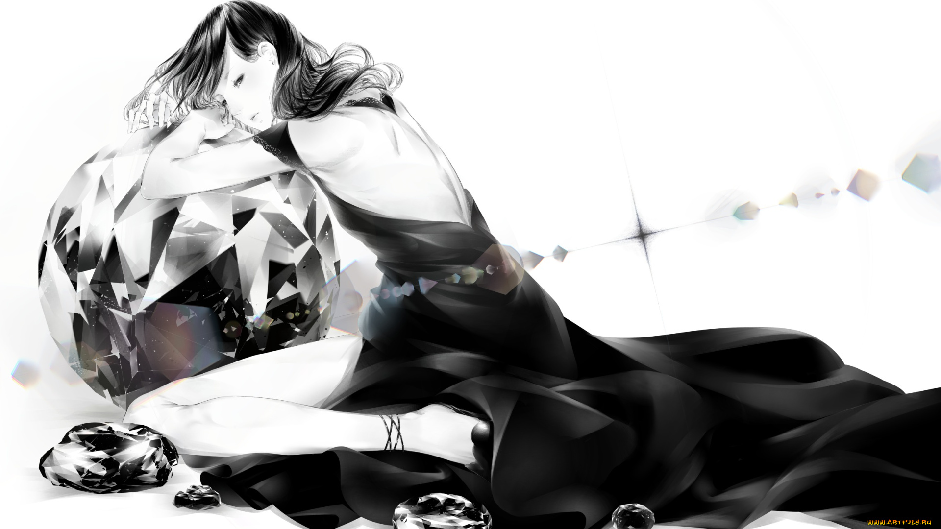 автор, , sawasawa, аниме, unknown, , другое, девушка, арт