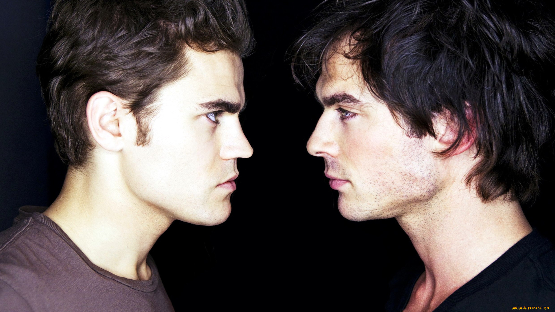 кино, фильмы, the, vampire, diaries, paul, wesley, ian, somerhalder