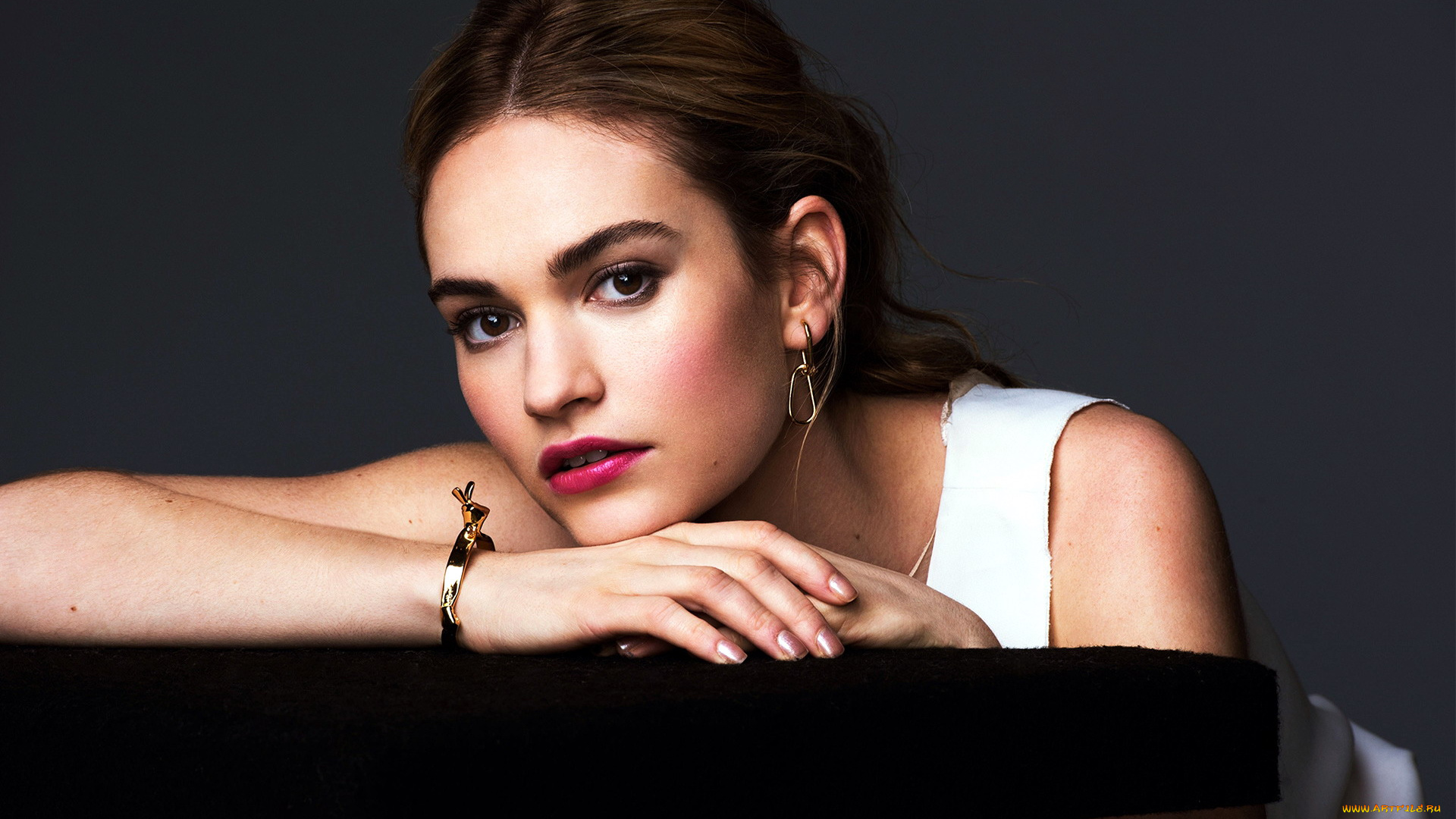 lily, james, девушки, браслет, серьги