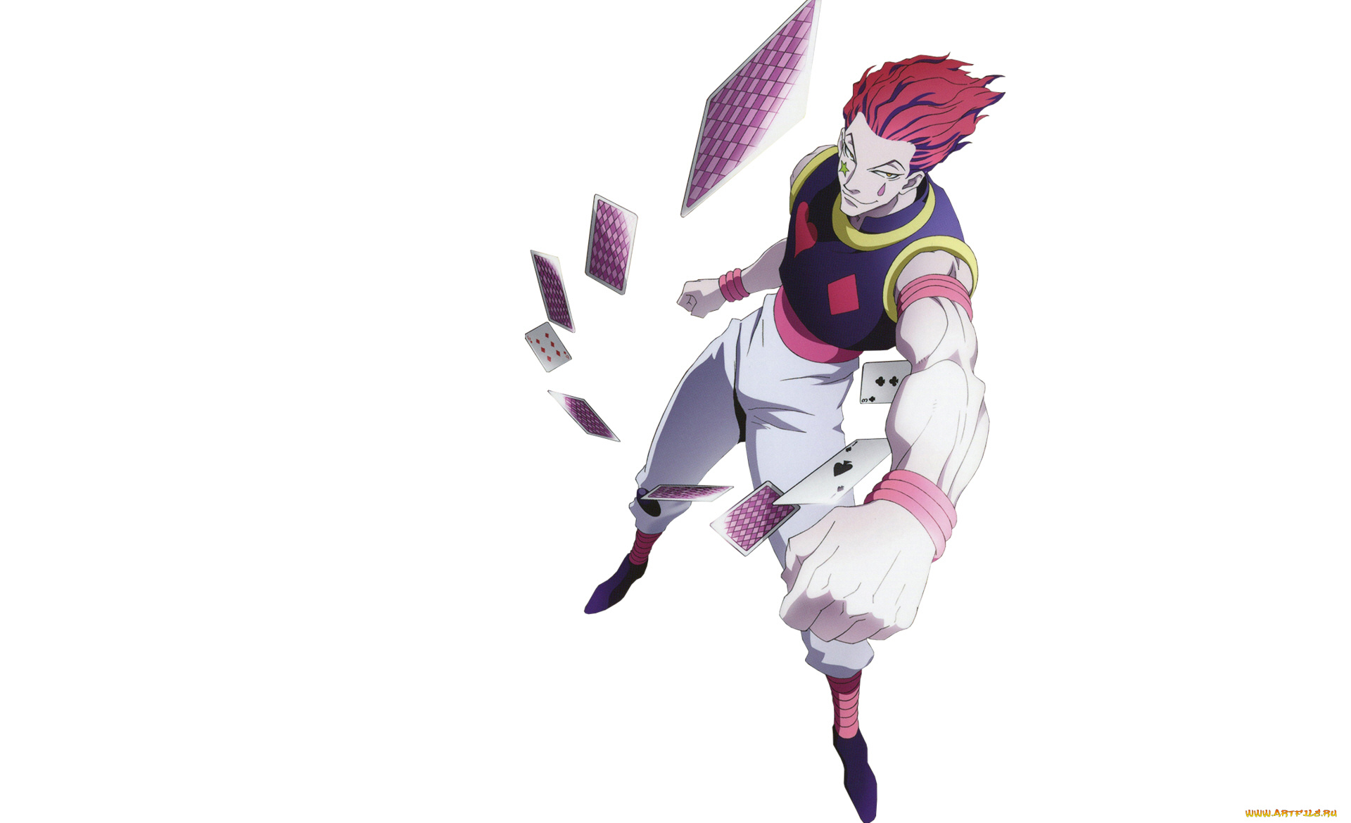 аниме, hunter, x, hunter, хисока