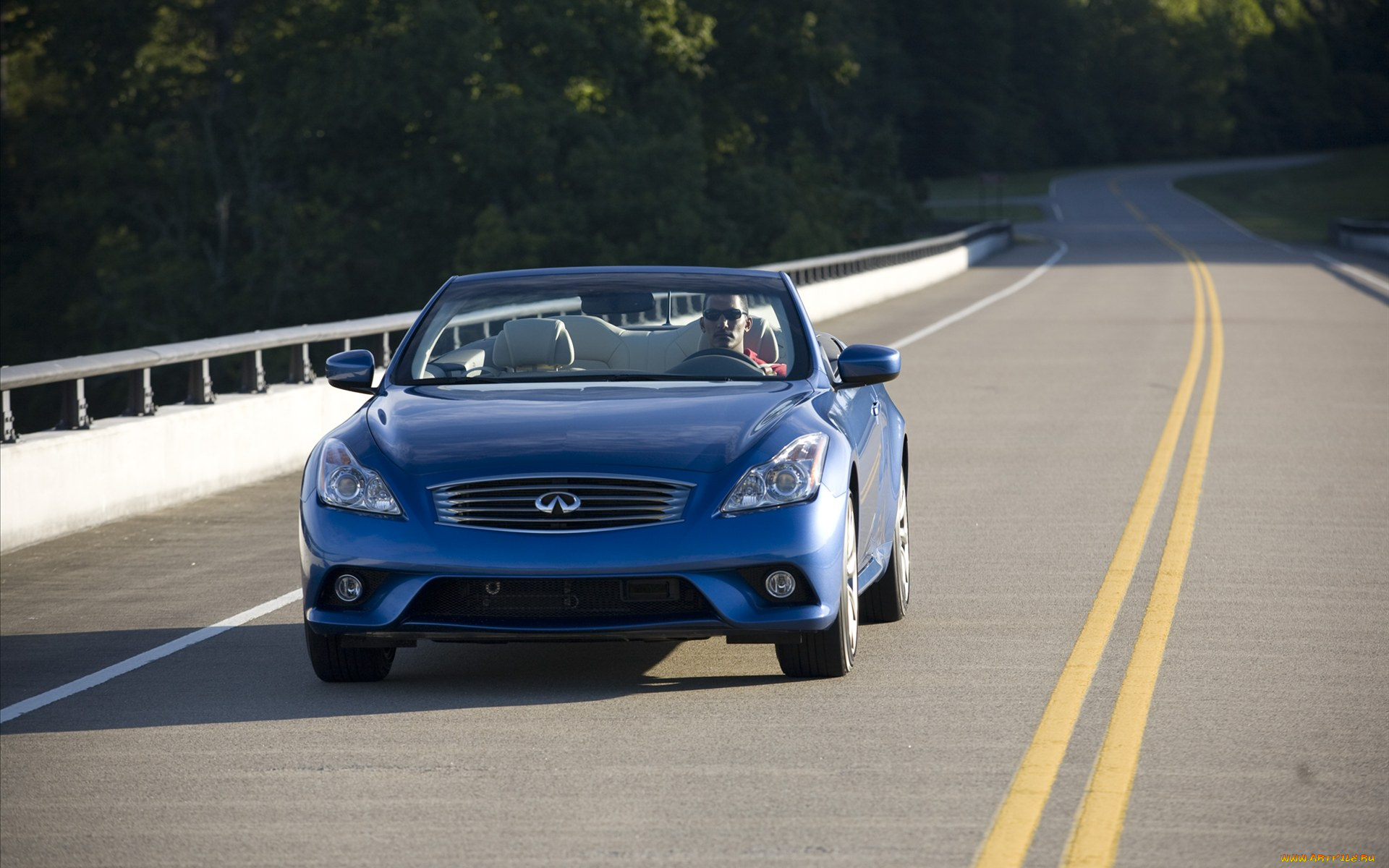 автомобили, infiniti, g37, кабриолет, трасса, дорога, инфинити, водитель, convertible, шоссе