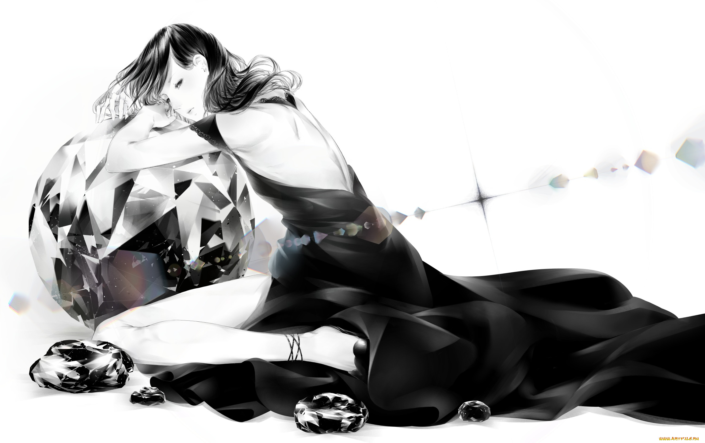 автор, , sawasawa, аниме, unknown, , другое, девушка, арт