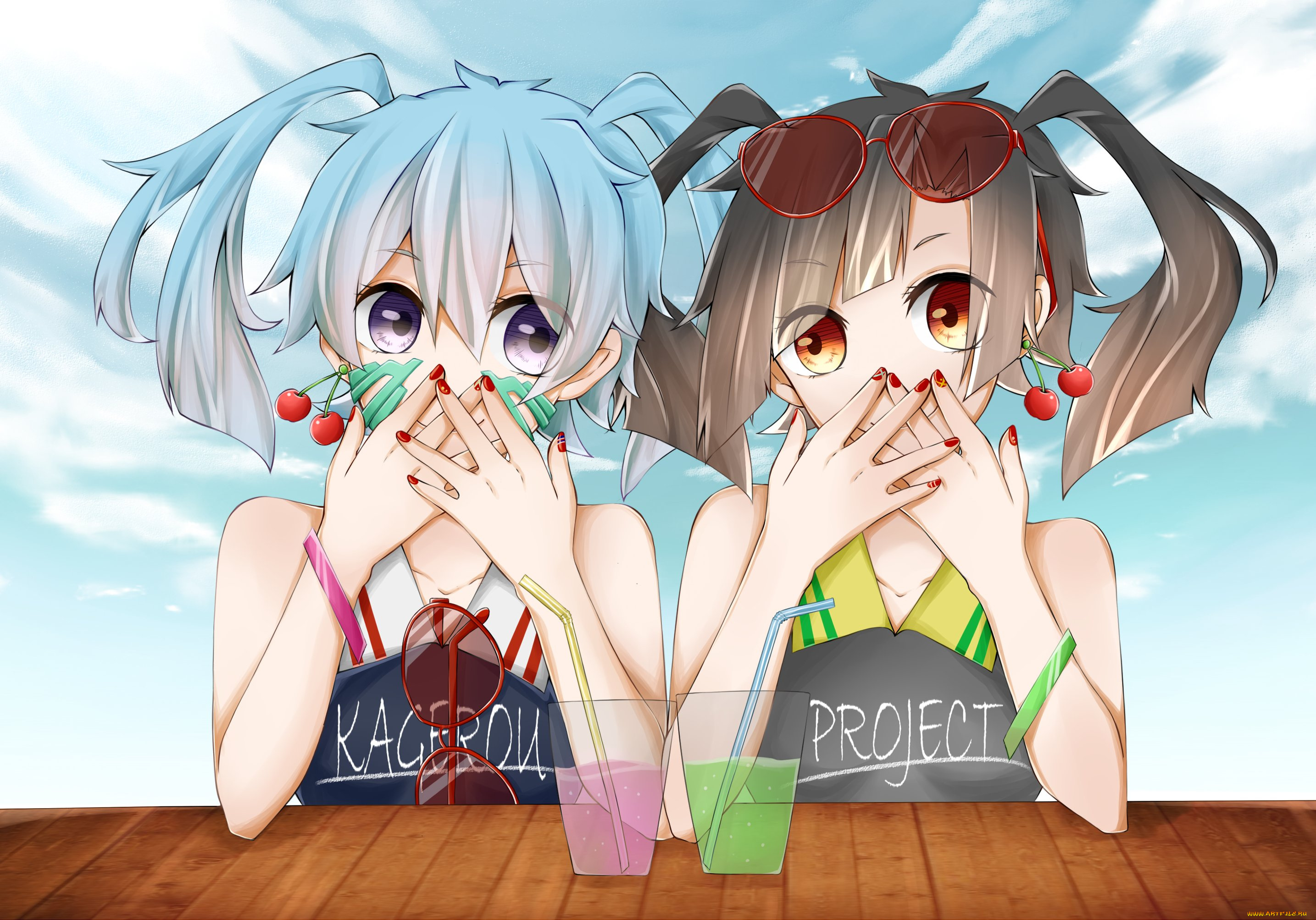 аниме, kagerou, project, kagerou, project
