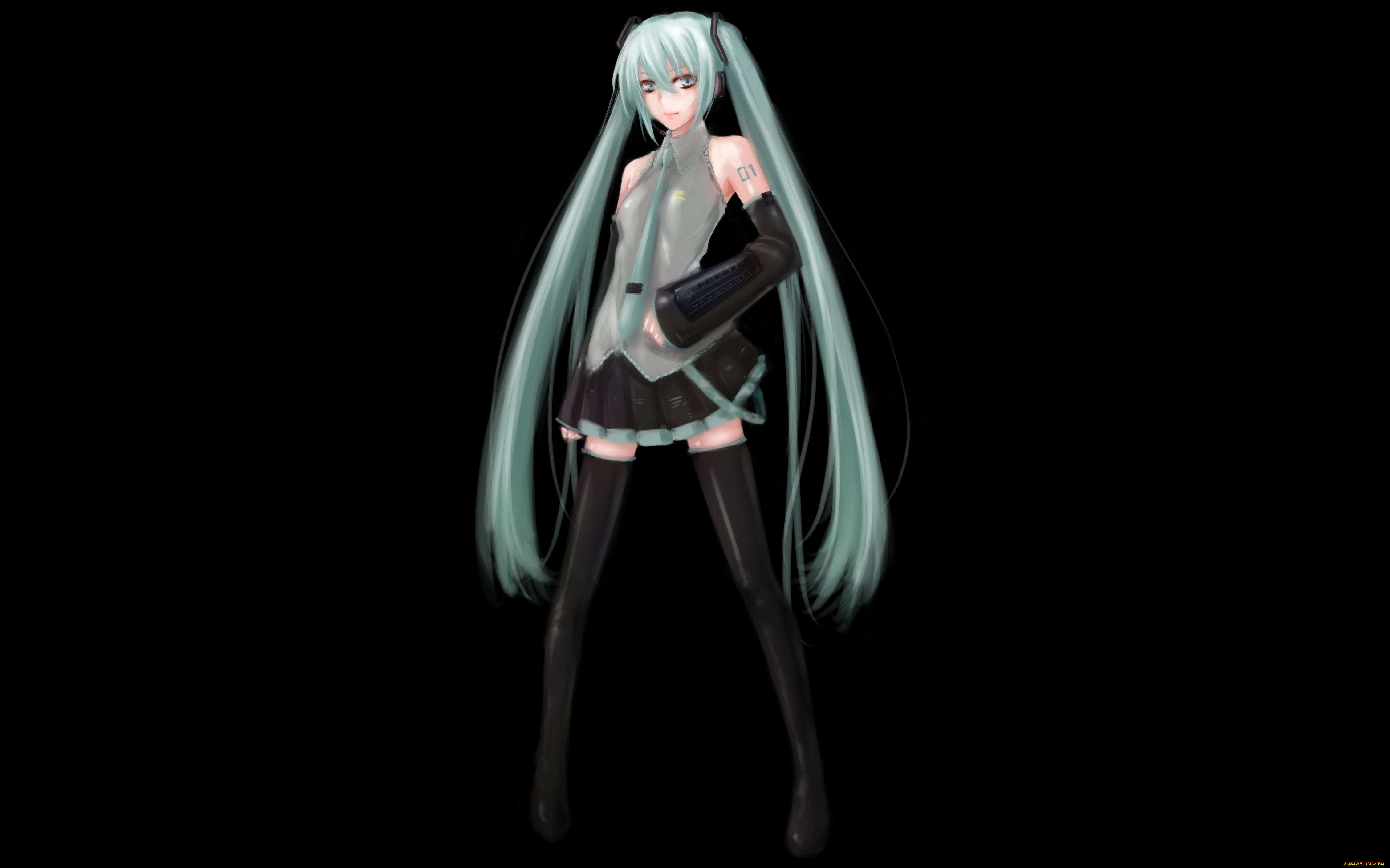 аниме, vocaloid, hatsune, miku, prime