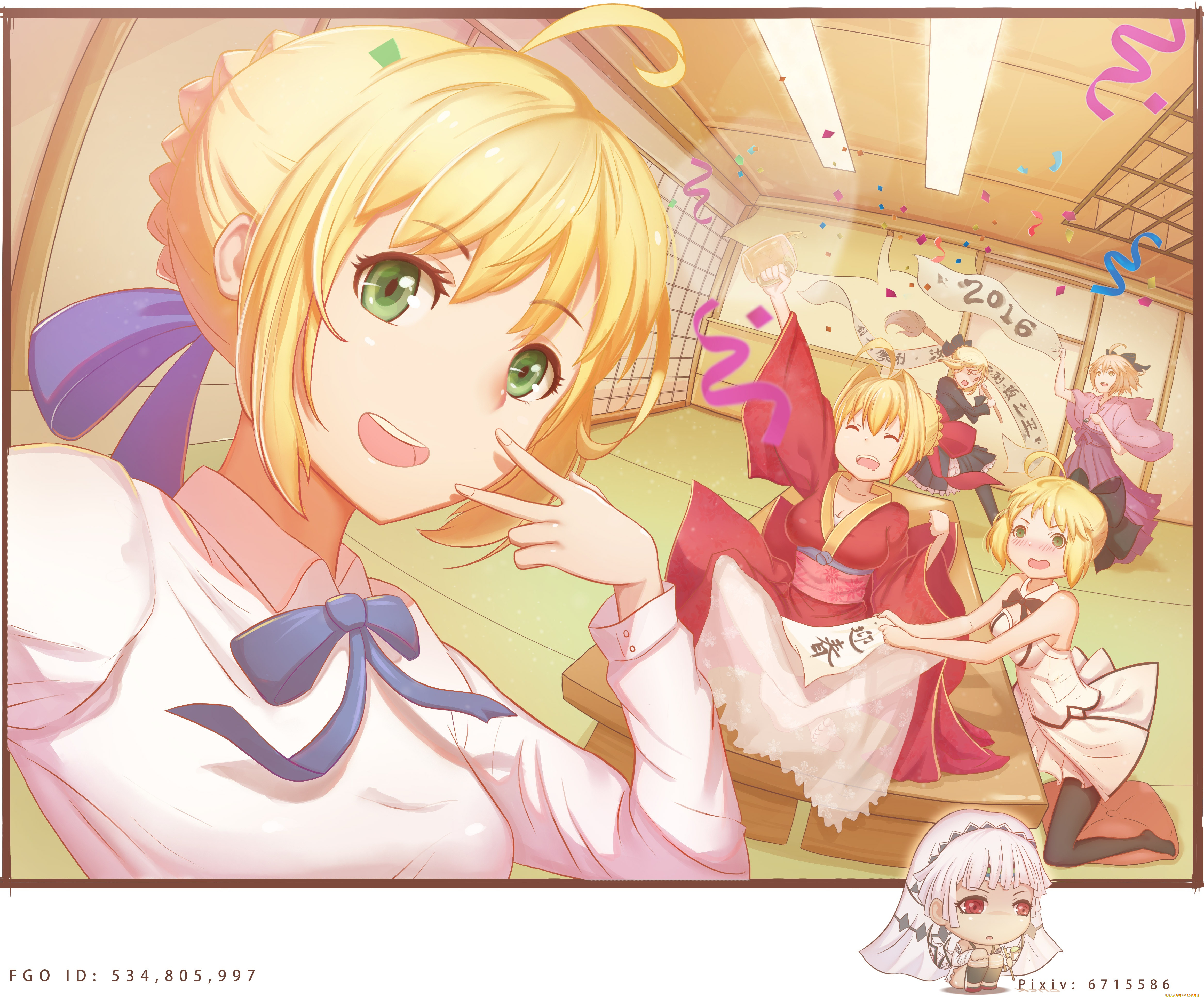 автор, , darkduck, , duckwai, аниме, fate, stay, night, extra, alter, saber, stay, night, lily