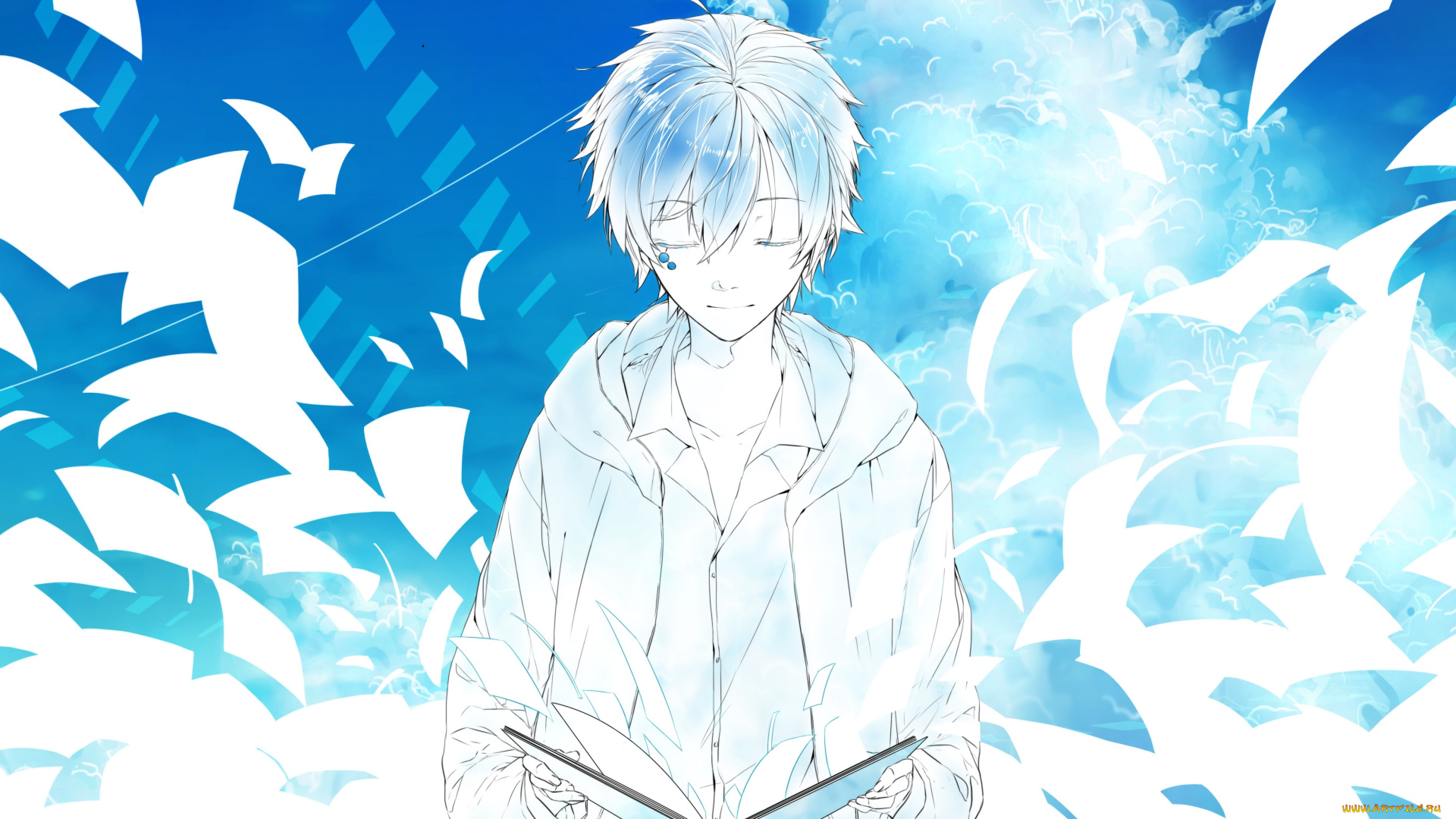 аниме, kagerou, project, парень