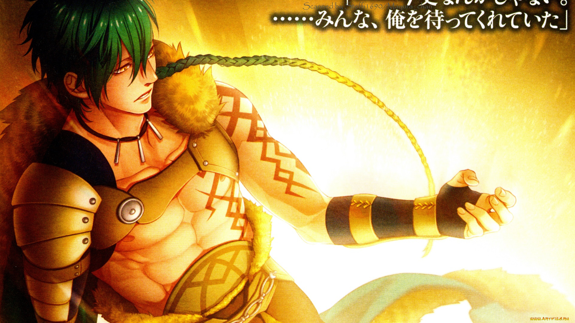 аниме, kamigami, no, asobi, thor, megingjord