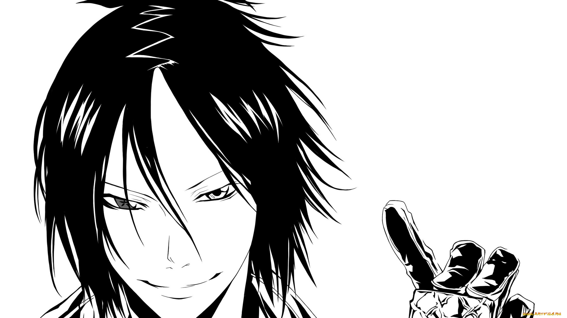 аниме, katekyo, hitman, reborn, rokudou, mukuro