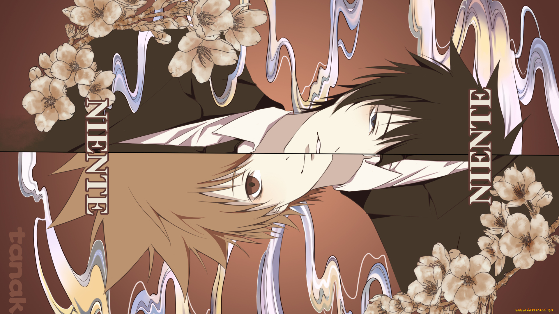 аниме, katekyo, hitman, reborn, sawada, tsunayoshi, hibari, kyoya