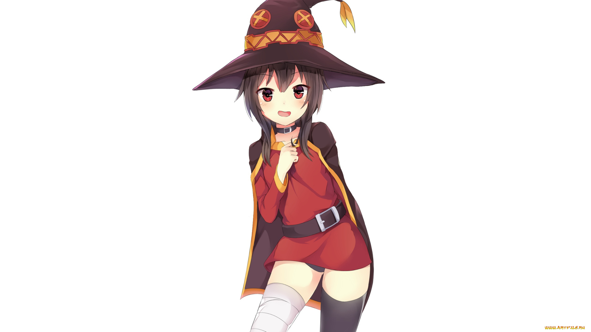 аниме, kono, subarashii, sekai, ni, shukufuku, wo, взгляд, фон, девушка