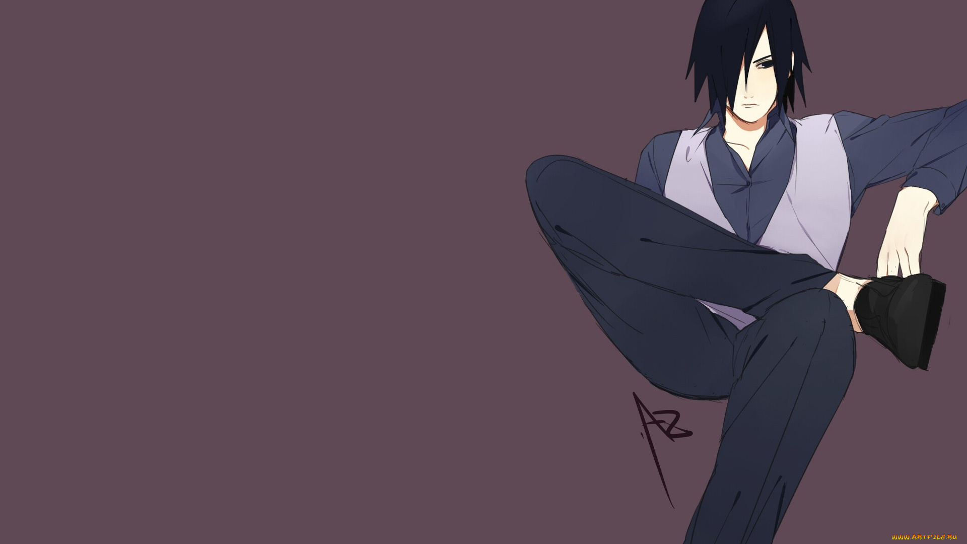 аниме, naruto, uchiha, sasuke