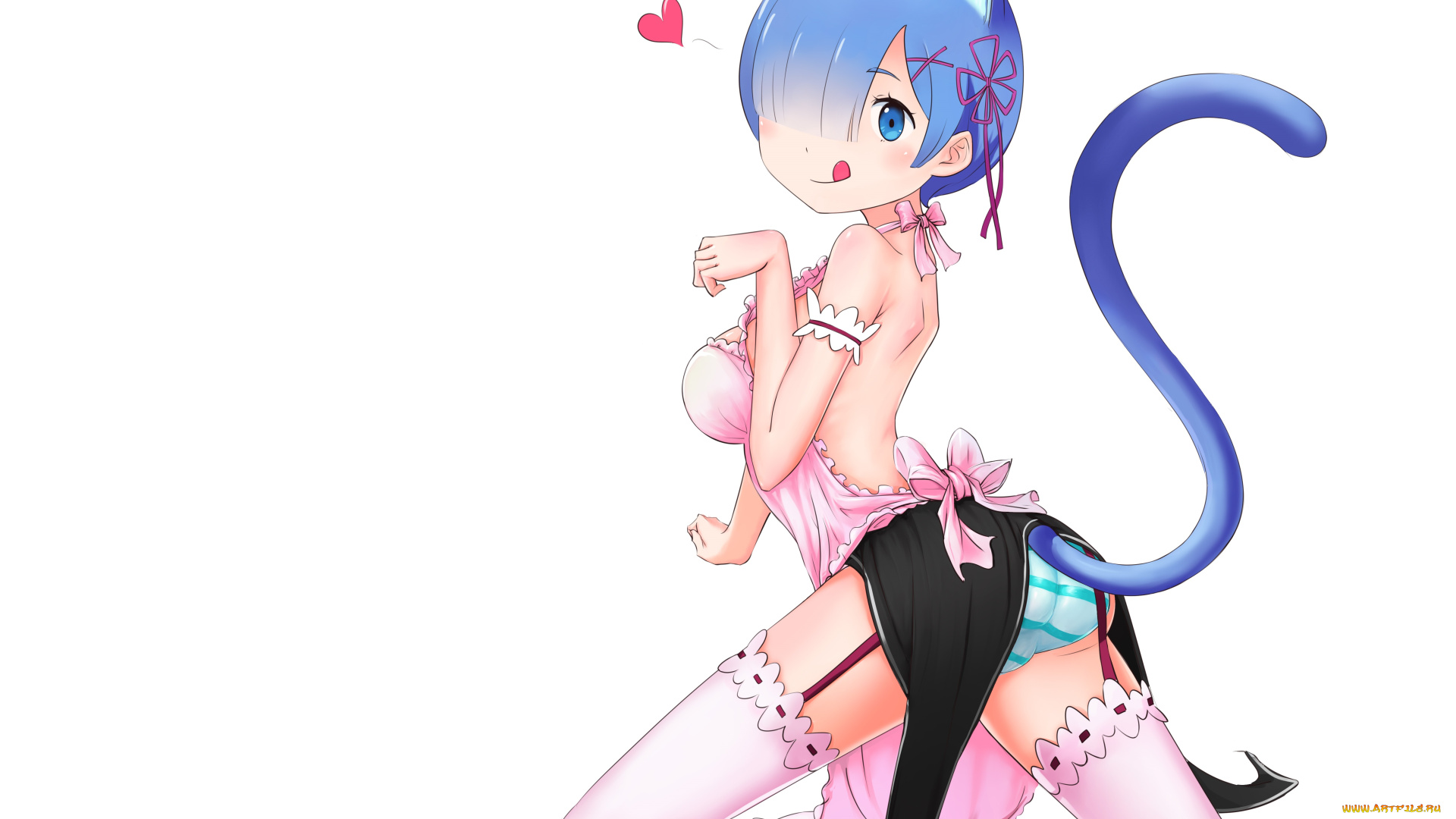 аниме, re, , zero, kara, hajimeru, isekai, seikatsu, рем