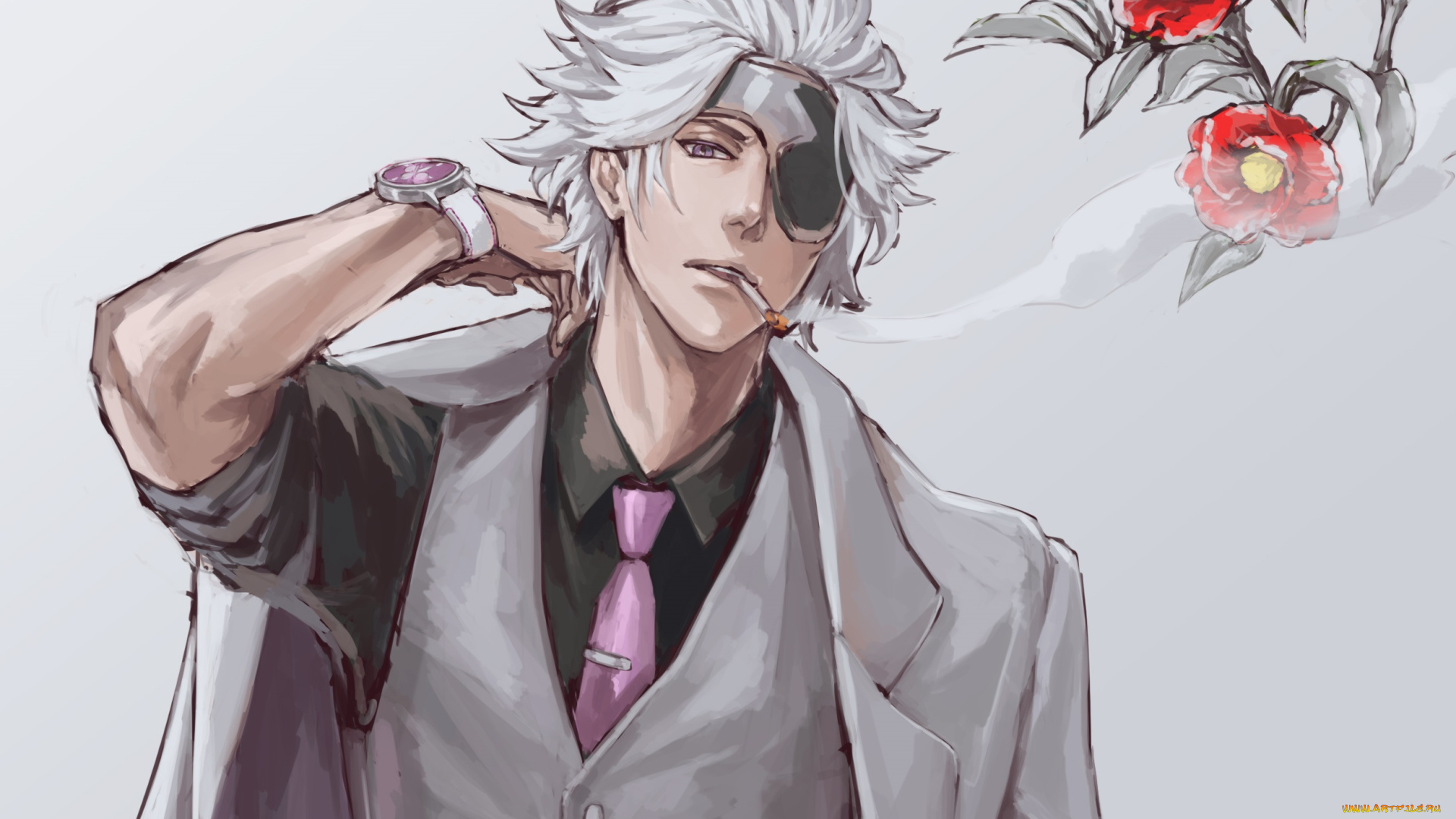 аниме, sengoku, basara, motochika, chosokabe