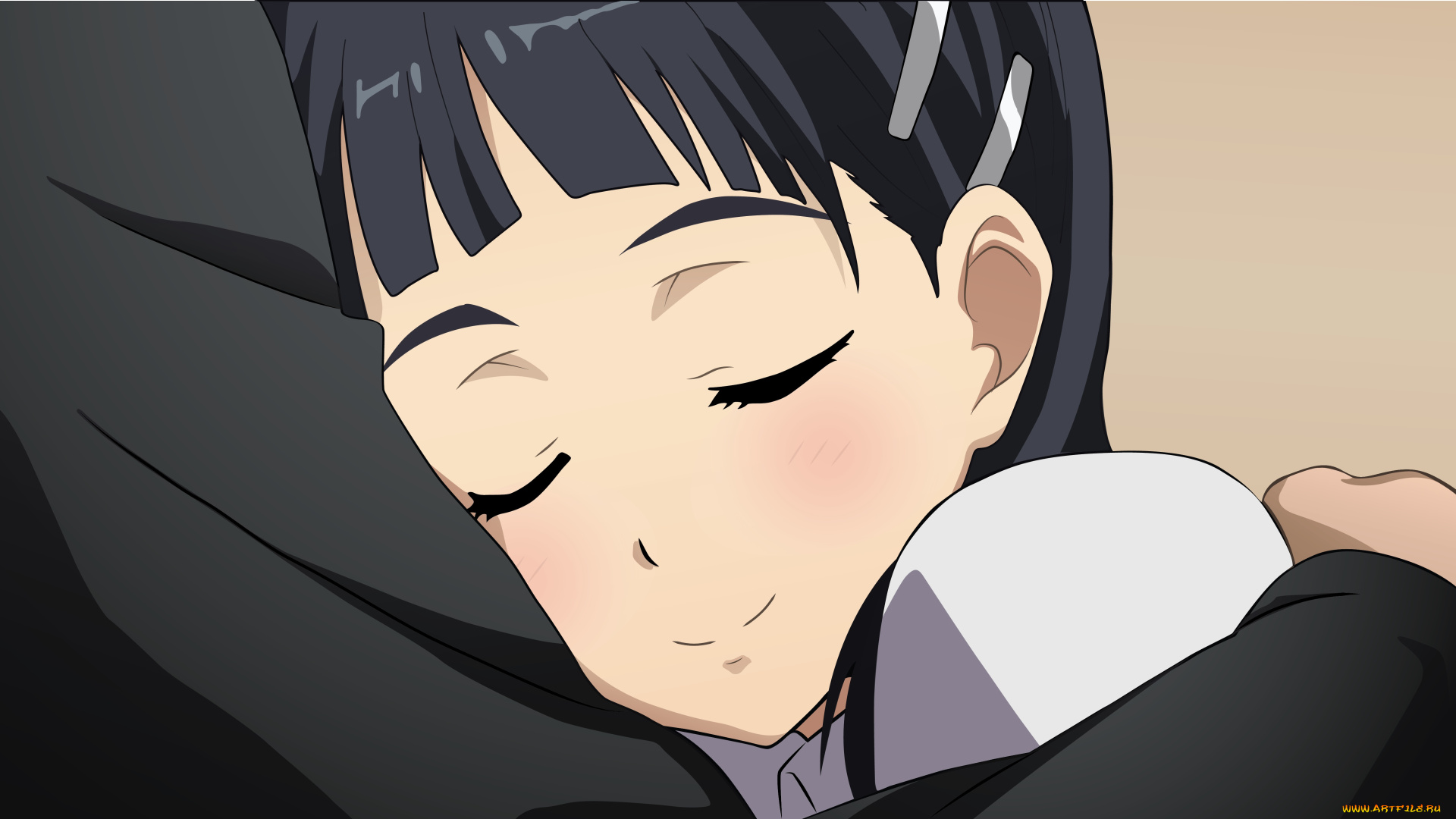 аниме, sword, art, online, девушка, фон, взгляд