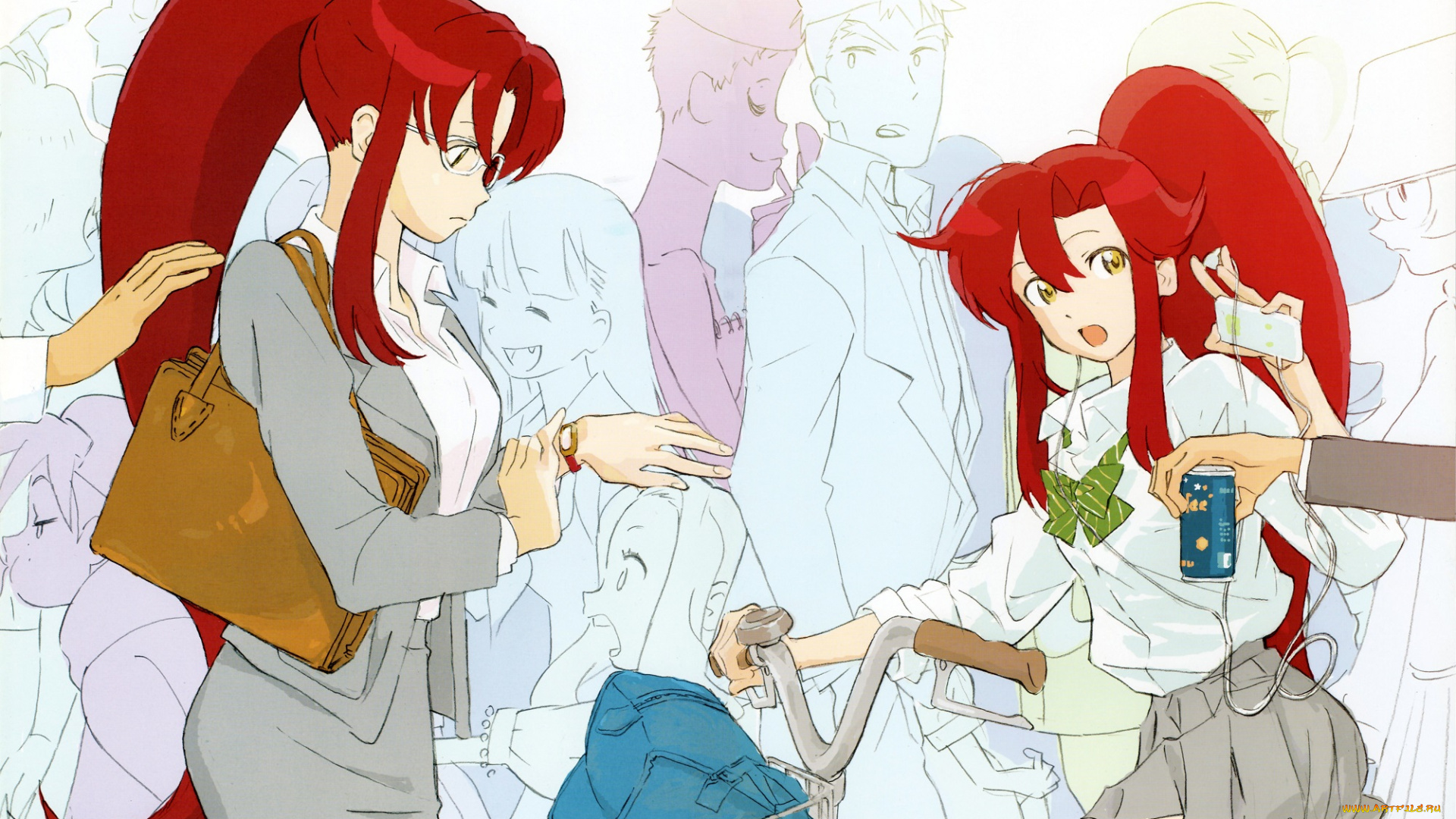 аниме, tengen, toppa, gurren-lagann, ёко