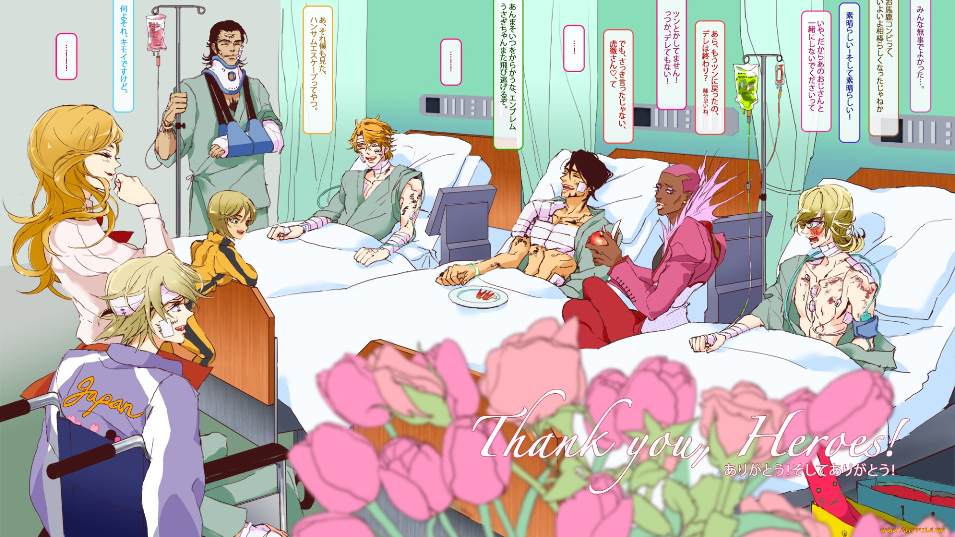 аниме, tiger, and, bunny, персонажи