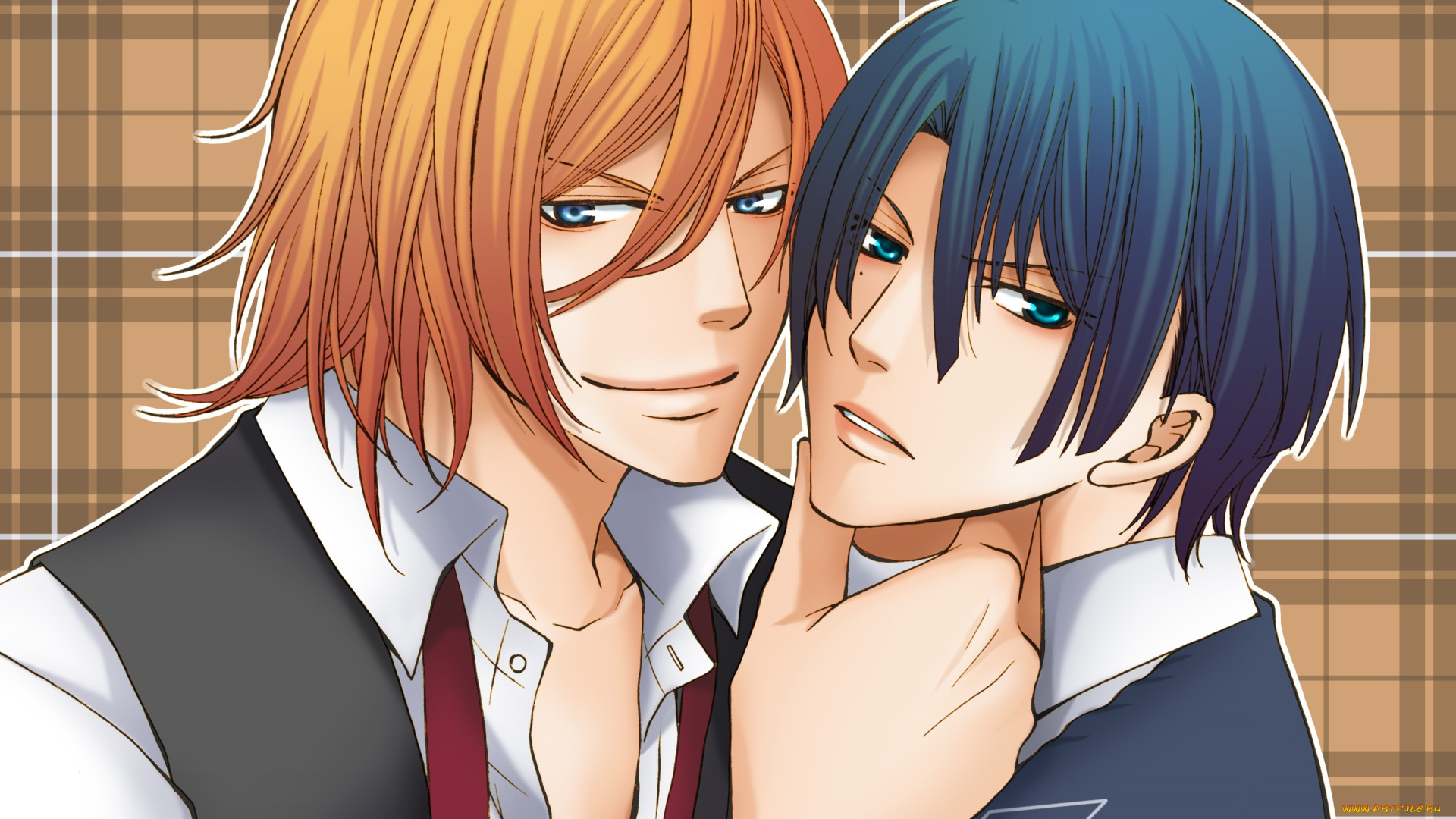 аниме, uta, no, prince-sama, парни