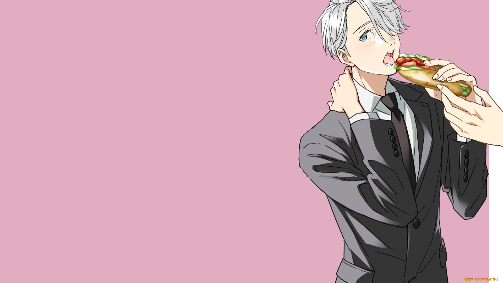 аниме, yuri, on, ice, victor, nikiforov