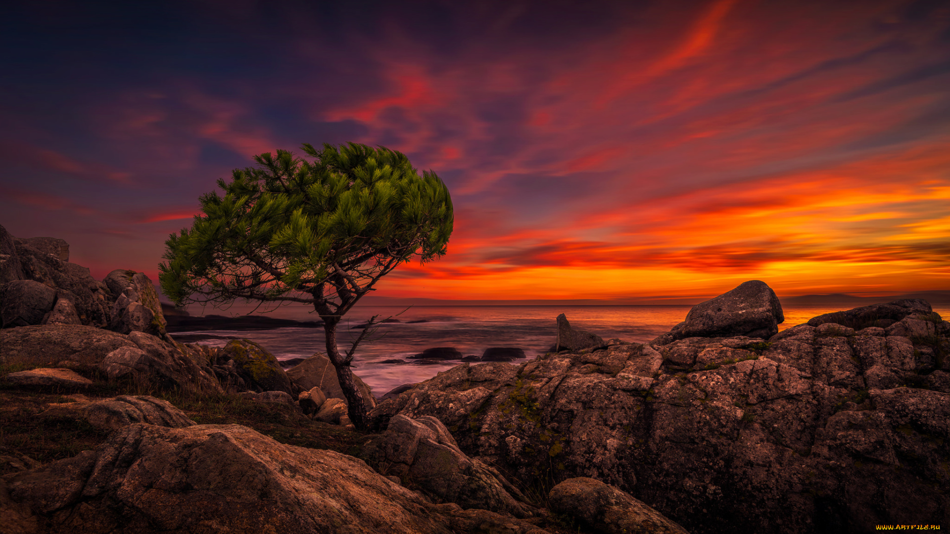 природа, восходы, закаты, рассвет