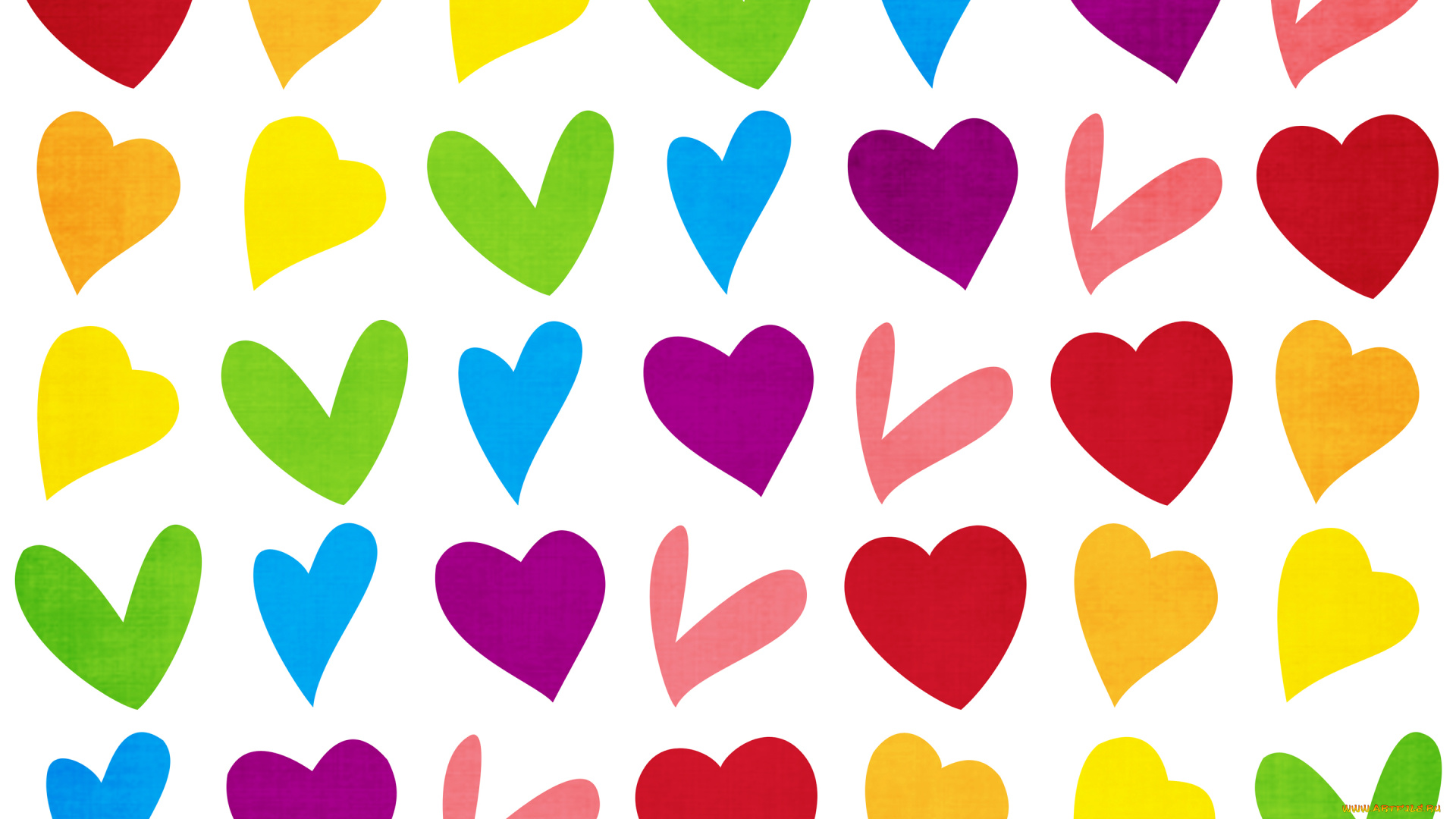 векторная, графика, сердечки, , hearts, фон, сердечки