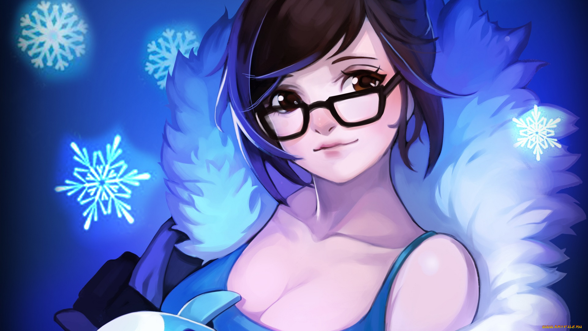 видео, игры, overwatch, mei