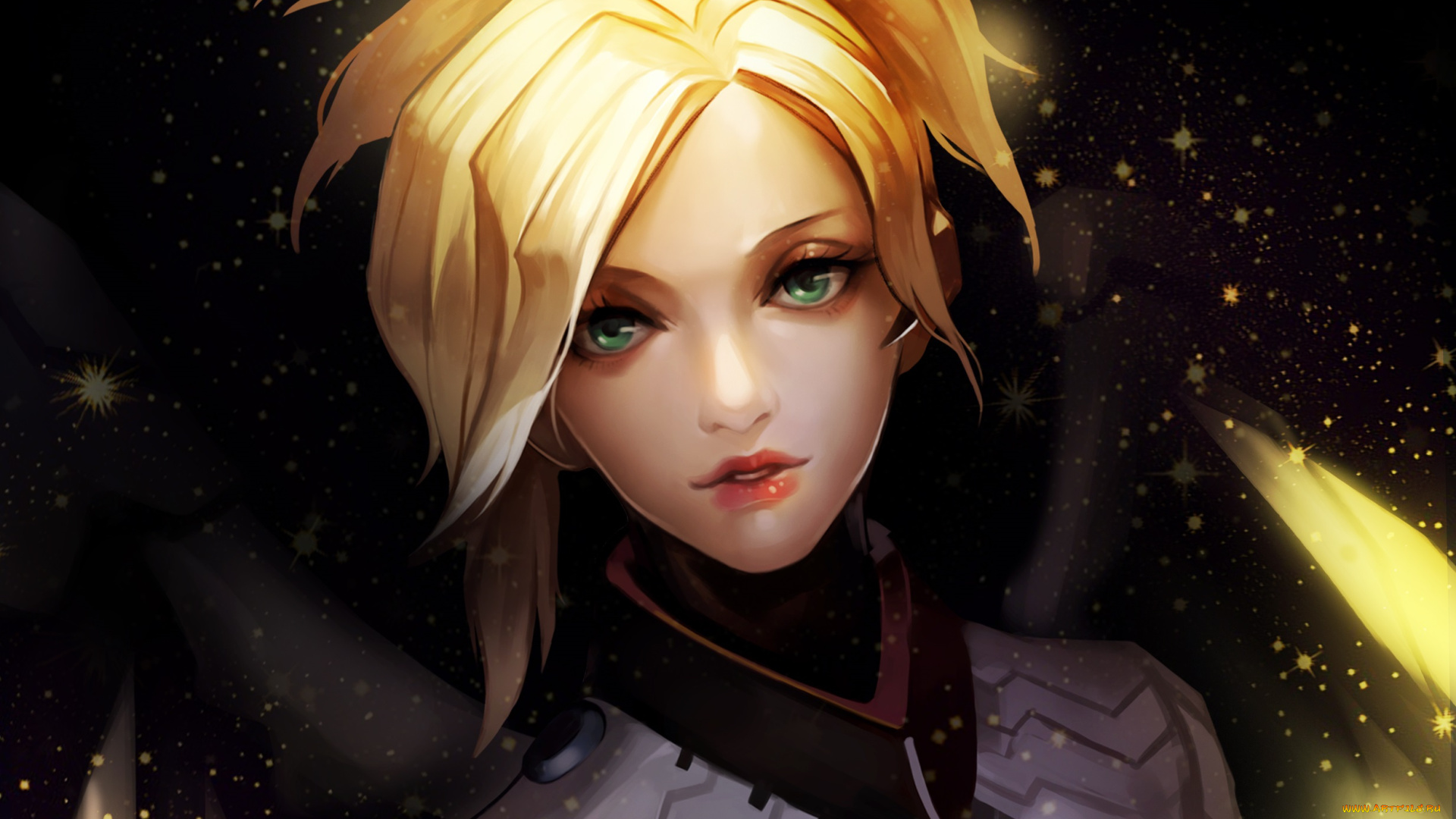 видео, игры, overwatch, mercy