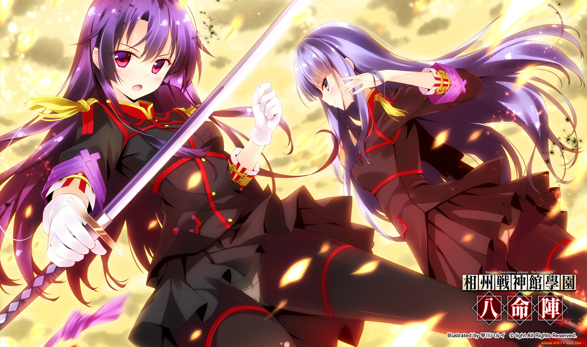 soushuu, senshinkan, gakuen, hachimyoujin, аниме, оружие, , техника, , технологии, gadou, rinko, sera, mizuki