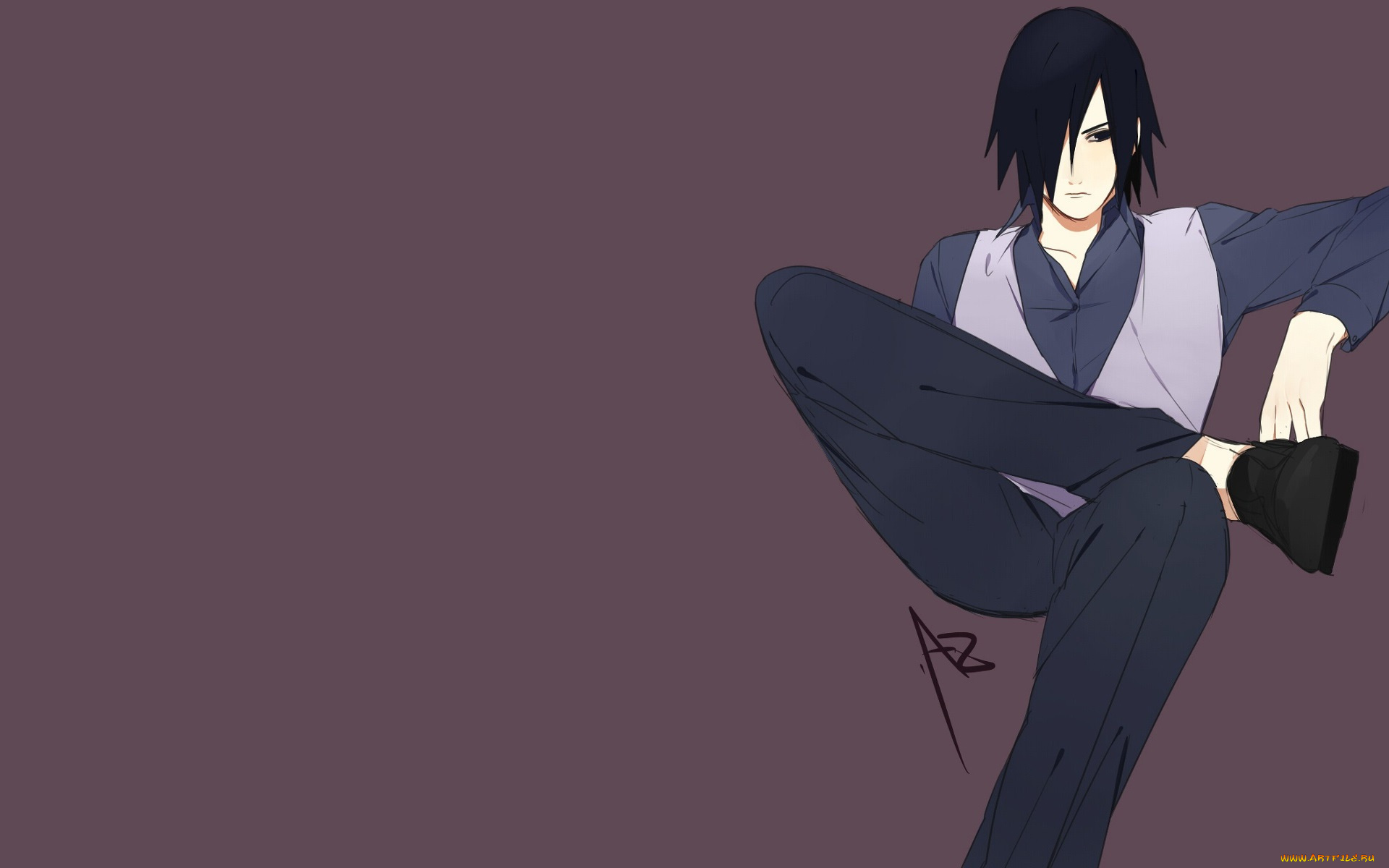 аниме, naruto, uchiha, sasuke