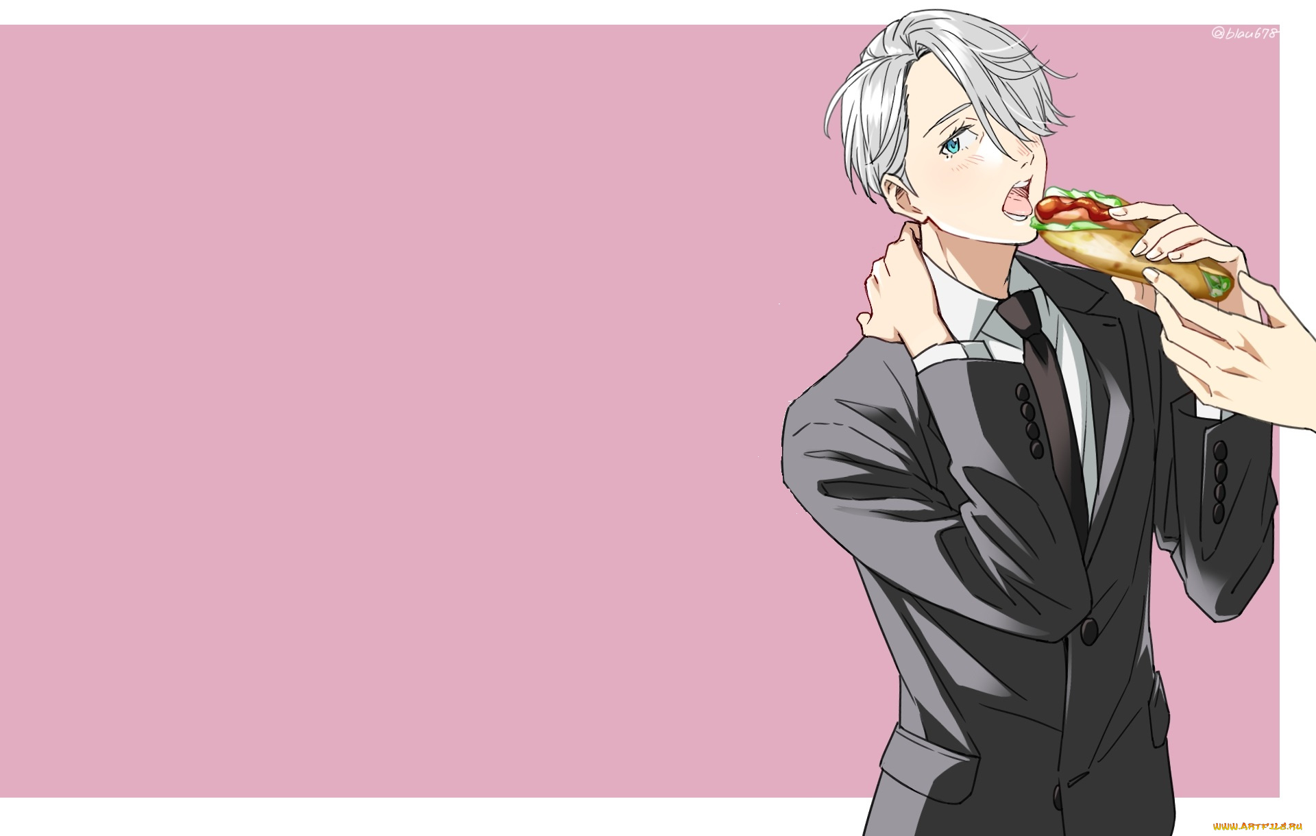 аниме, yuri, on, ice, victor, nikiforov