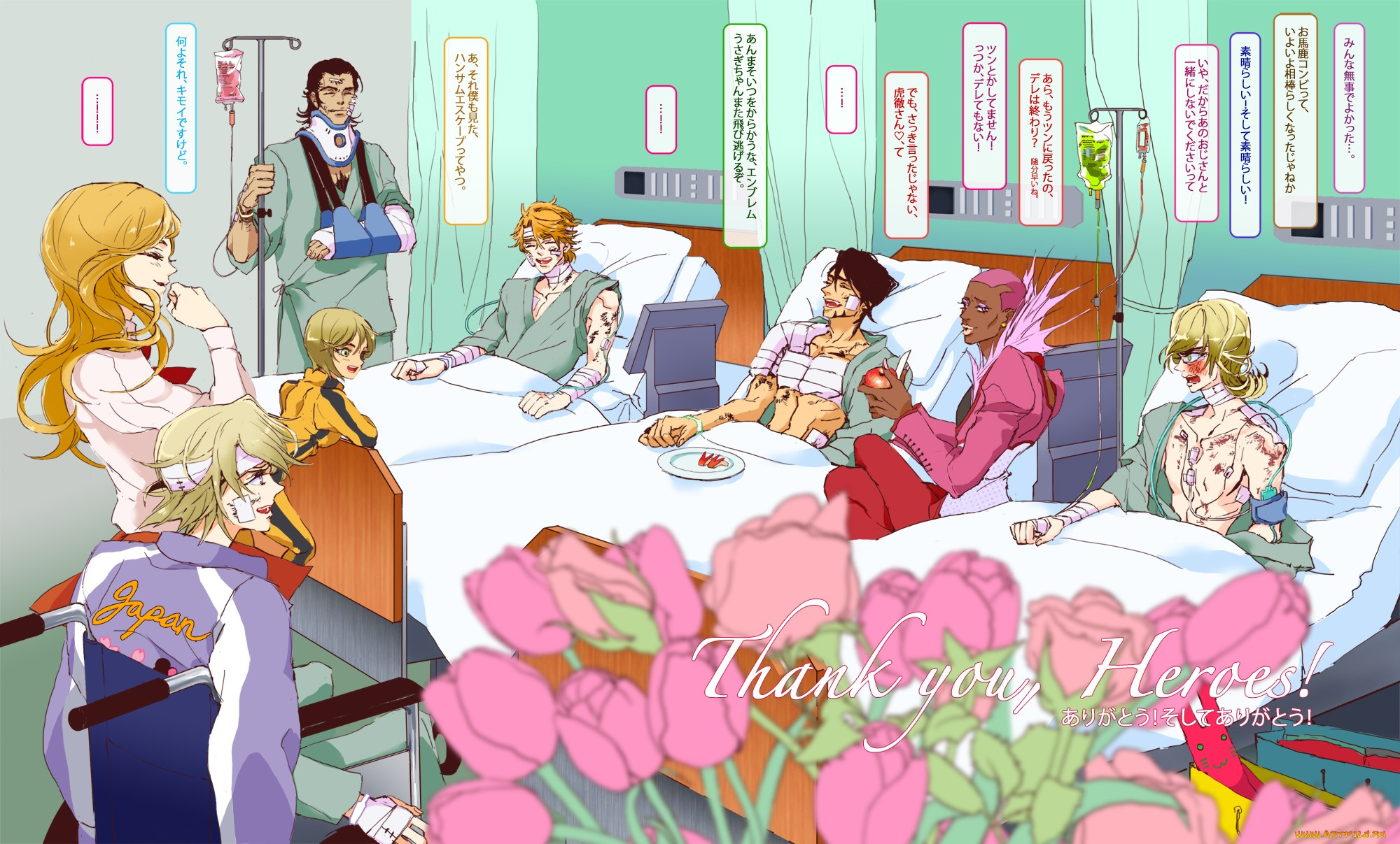 аниме, tiger, and, bunny, персонажи