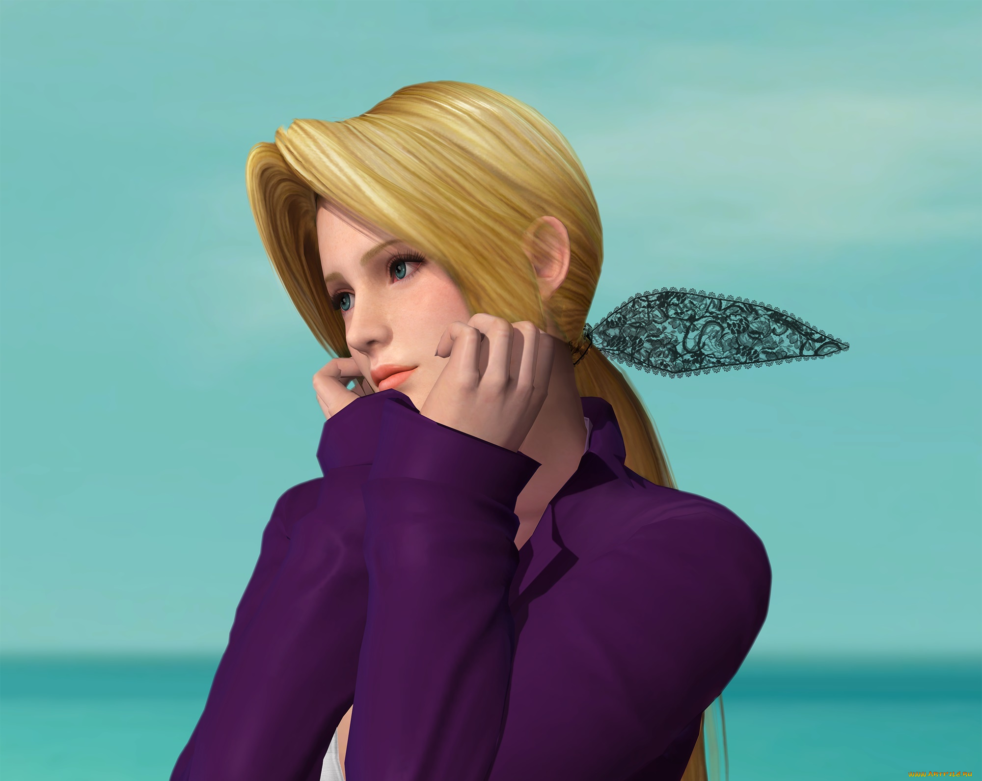3д, графика, портрет, , portraits, фон, девушка, взгляд