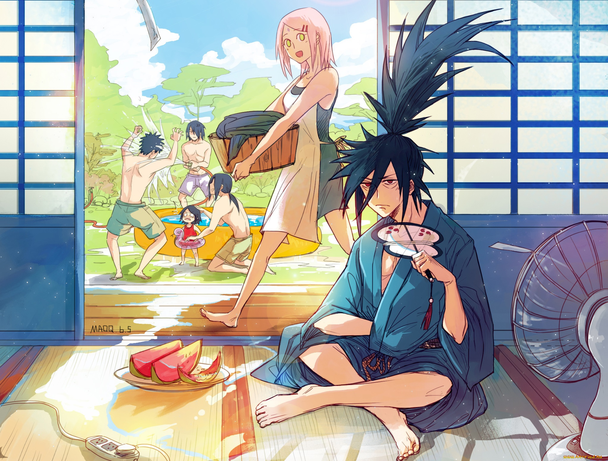 аниме, naruto, uchiha