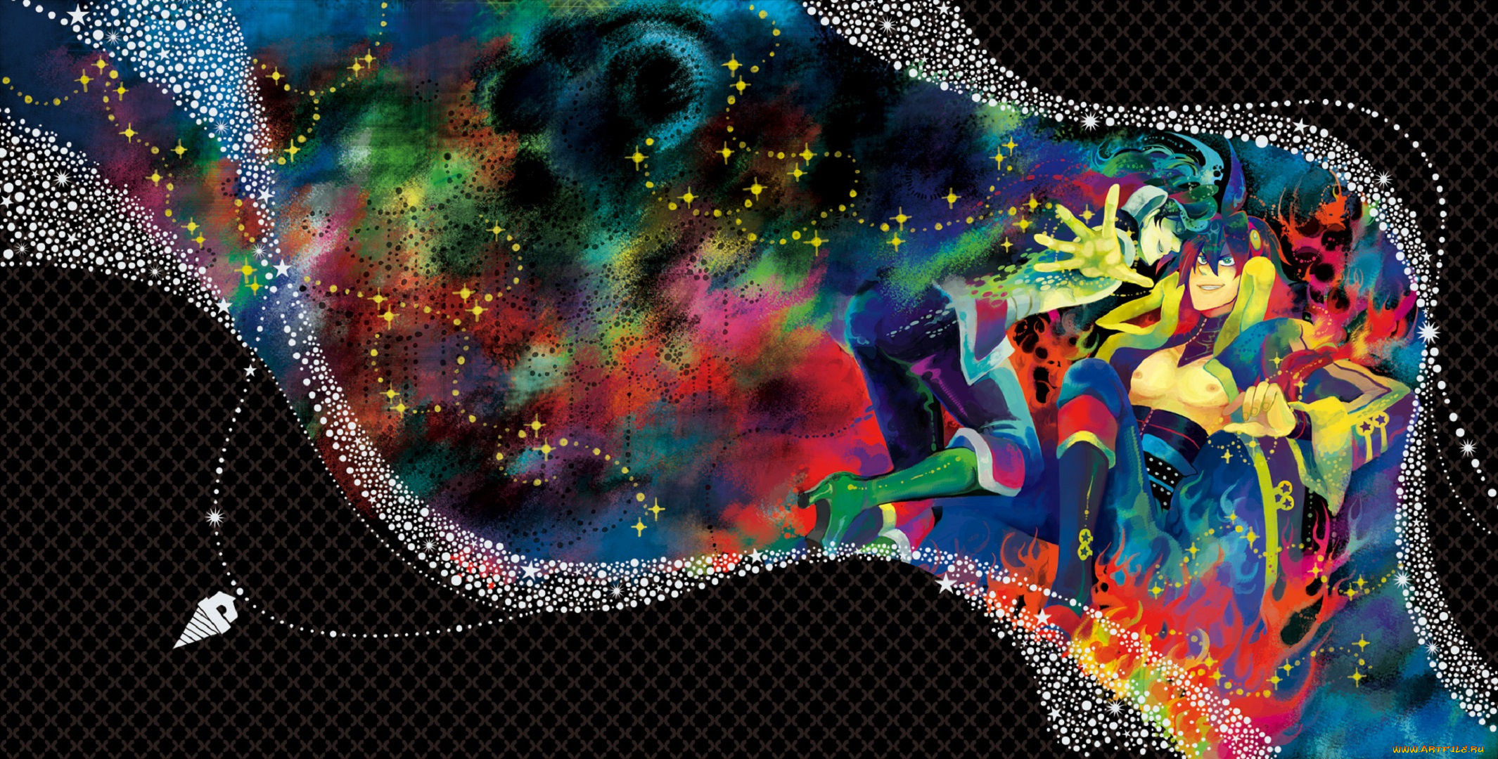 аниме, tengen, toppa, gurren-lagann, симон