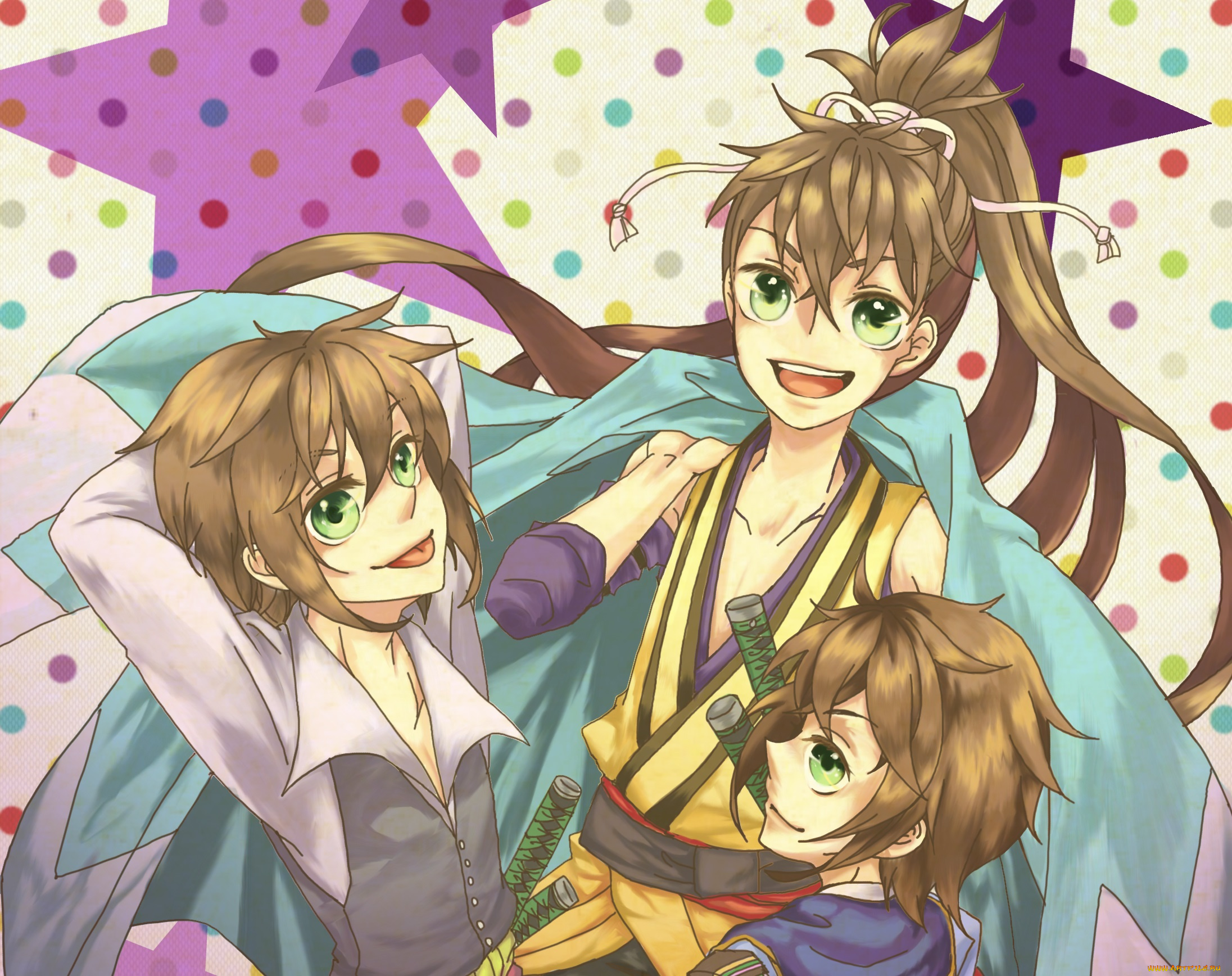 аниме, hakuouki, toudou, heisuke