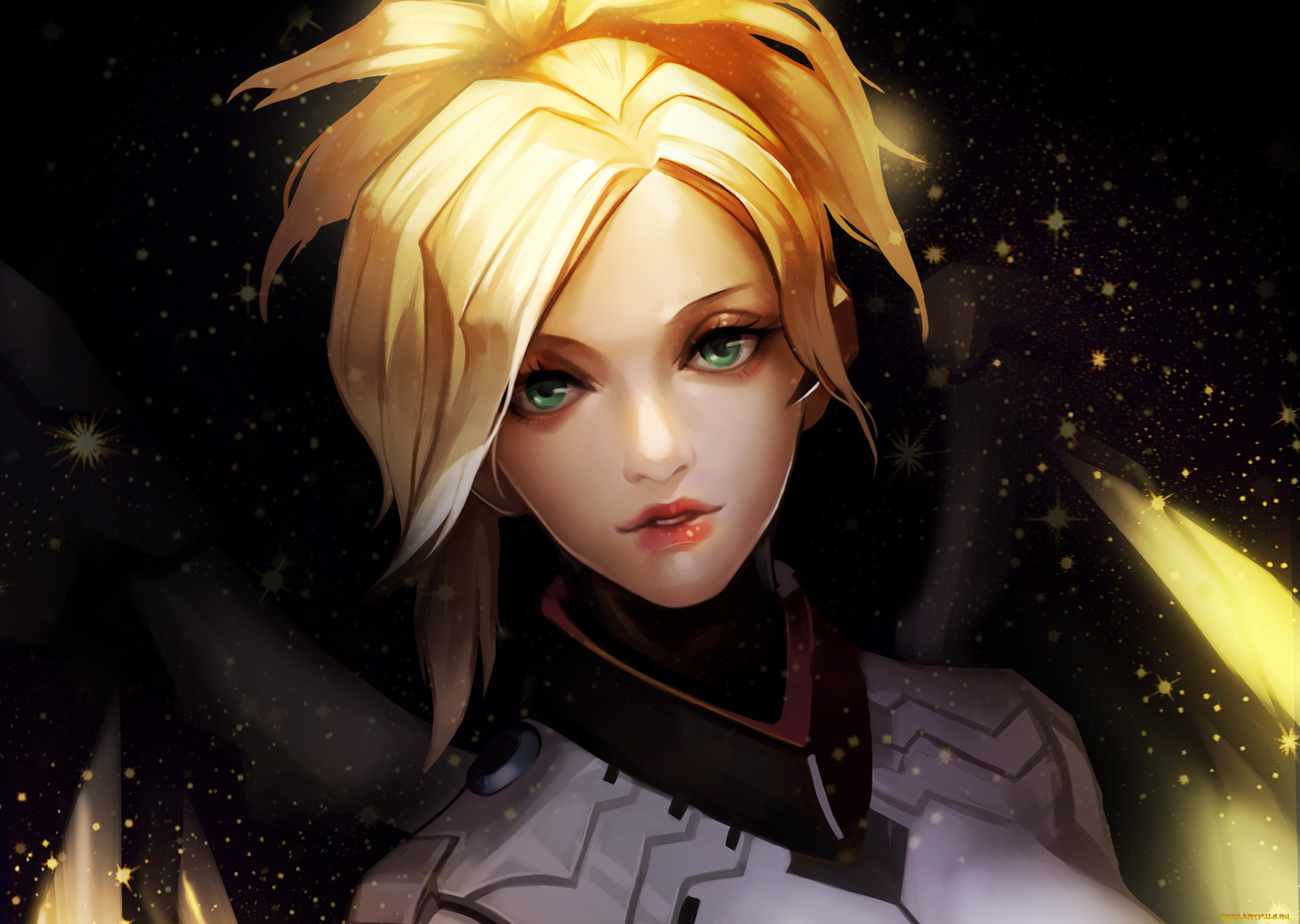 видео, игры, overwatch, mercy