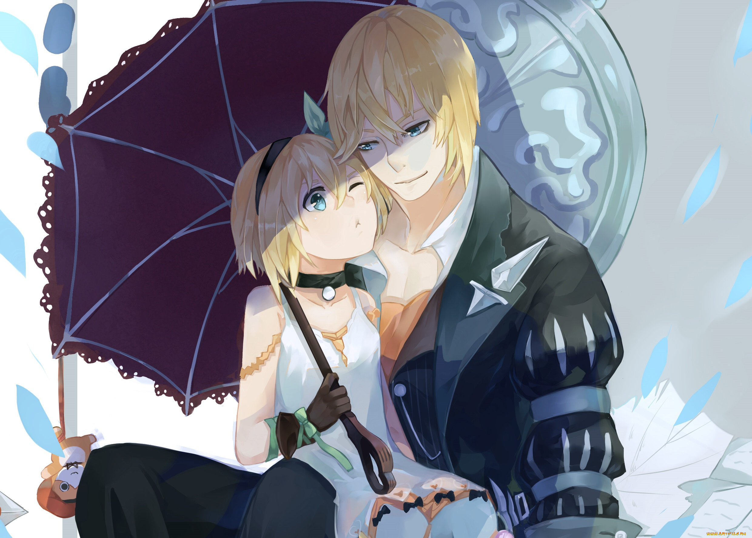 аниме, tales, of, zestiria, двое