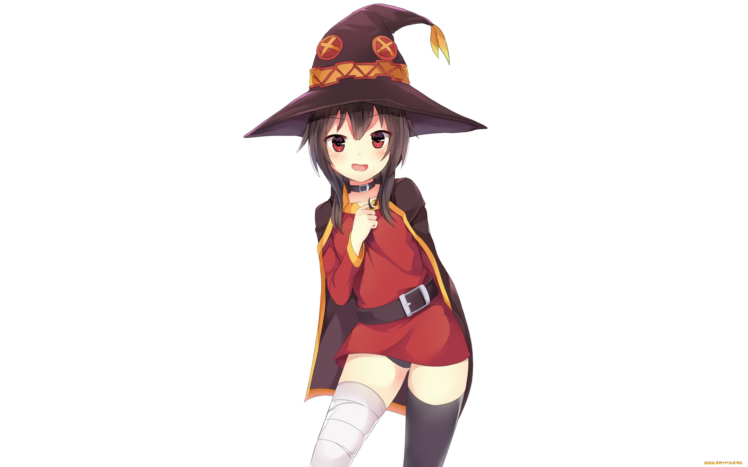 аниме, kono, subarashii, sekai, ni, shukufuku, wo, взгляд, фон, девушка