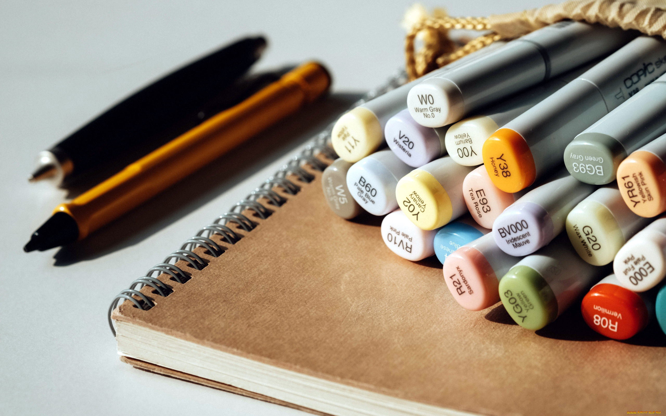 разное, канцелярия, , книги, маркеры, блокнот