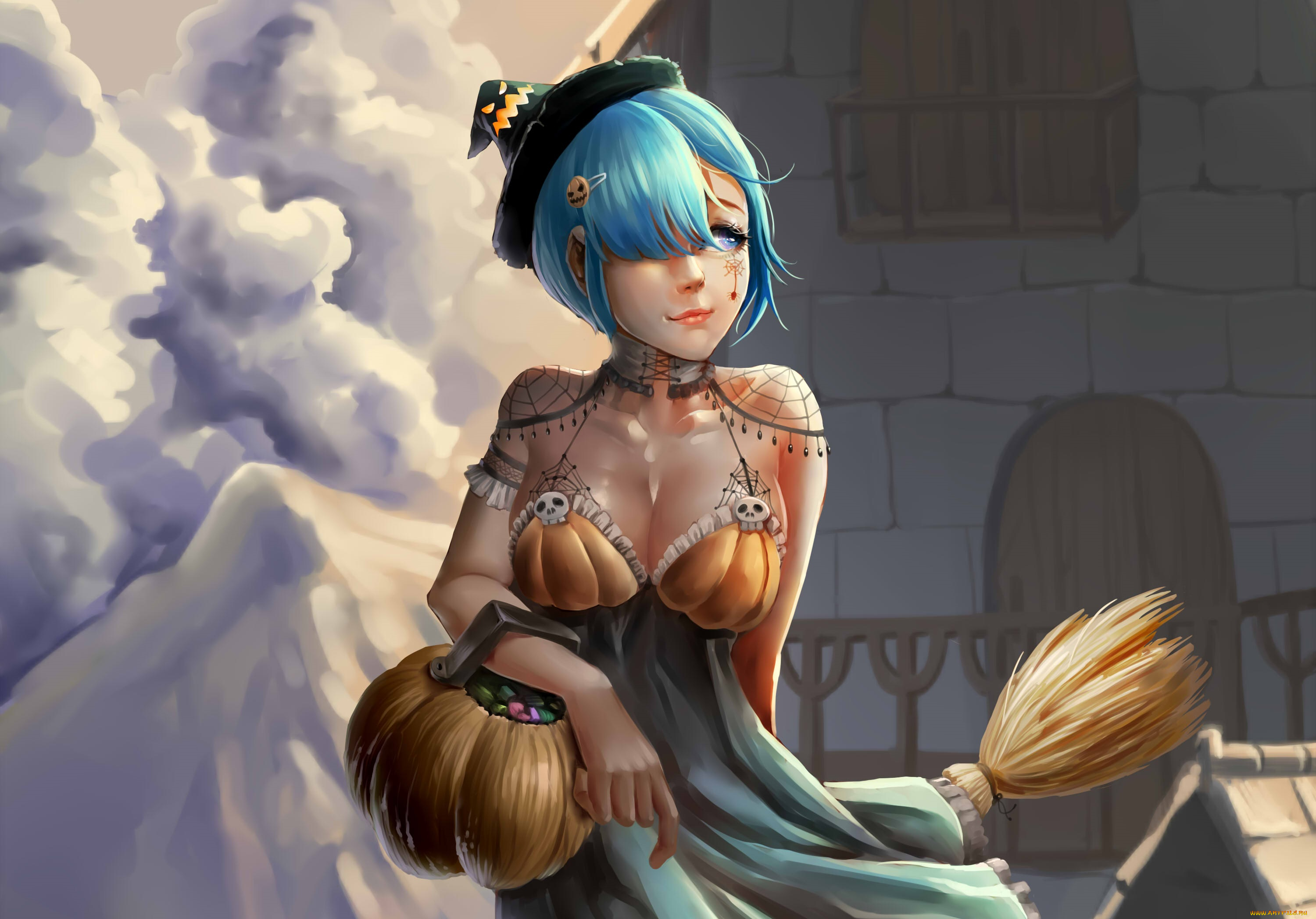 аниме, re, , zero, kara, hajimeru, isekai, seikatsu, рем